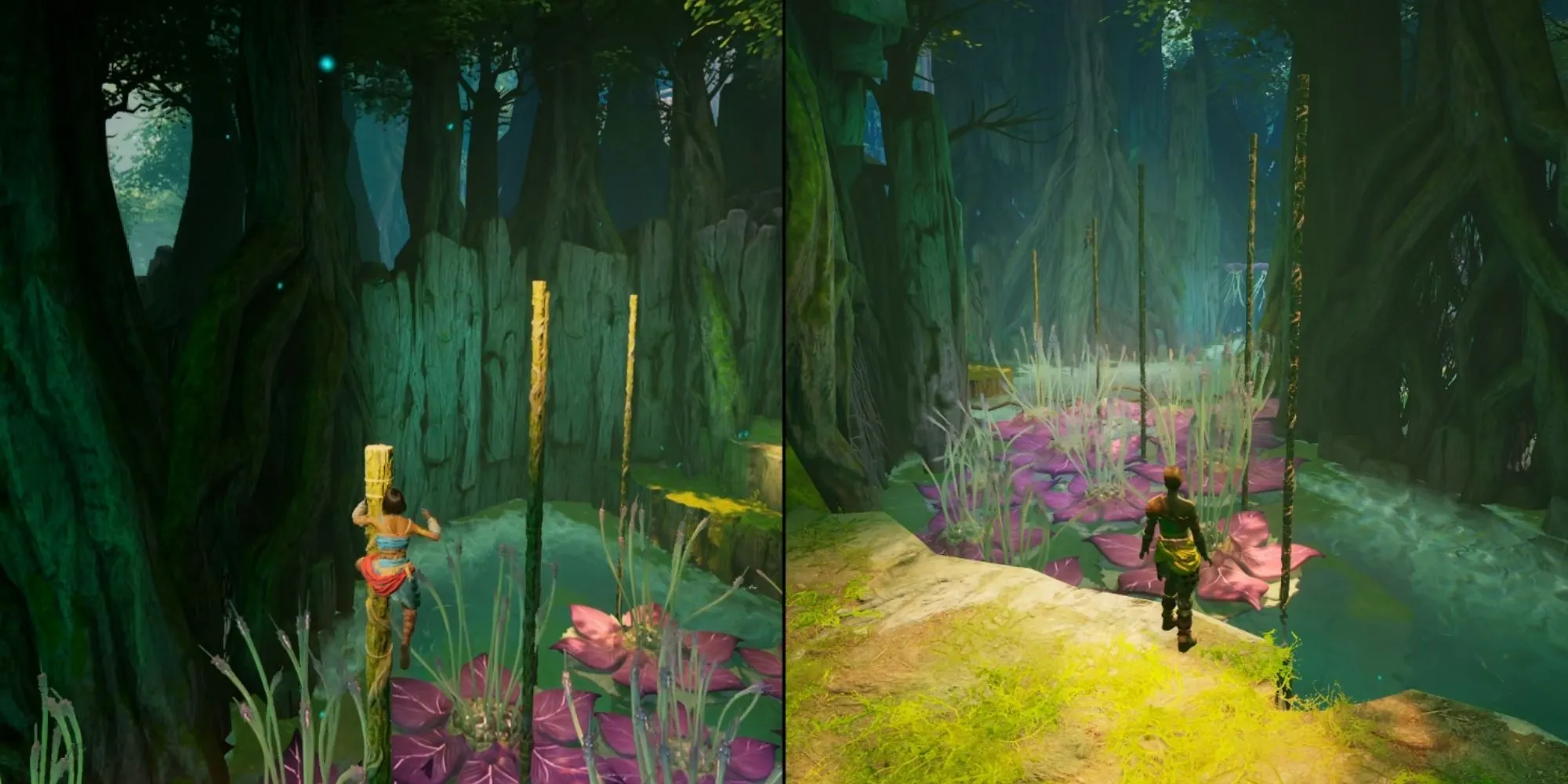 Lối vào câu chuyện phụ Train Heist trong game Split Fiction Hopes Of Spring