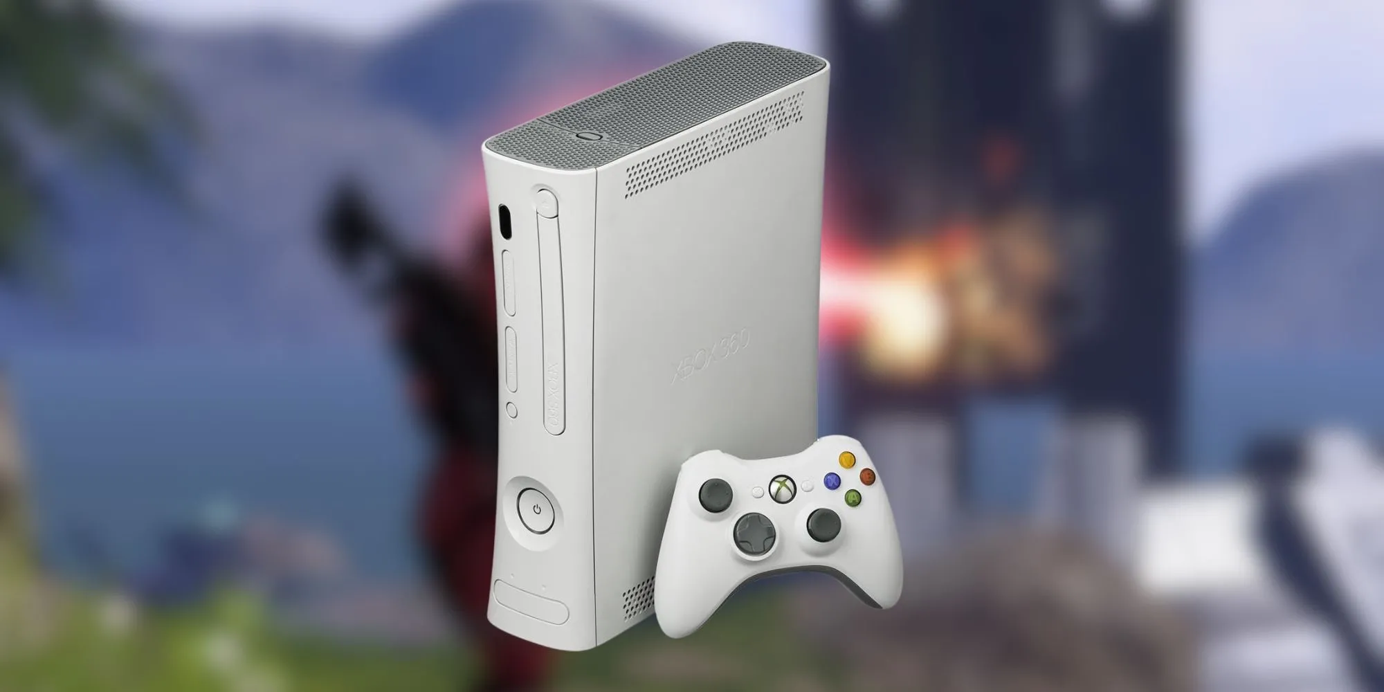 Máy chơi game Xbox 360 màu trắng, một trong những console phổ biến nhưng gặp lỗi phần cứng nghiêm trọng