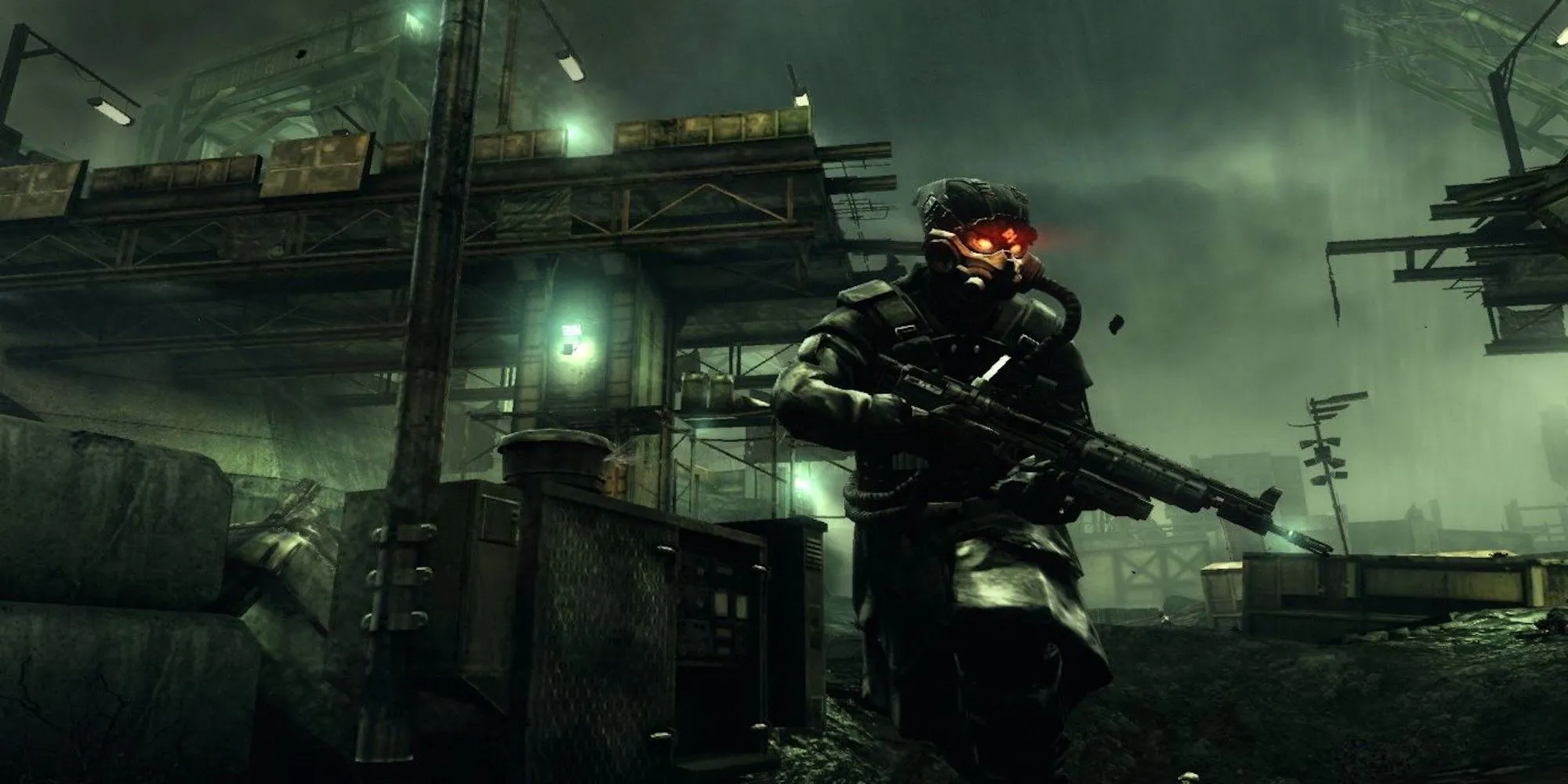 Một cảnh chiến đấu dữ dội trong game Killzone 2 trên PS3