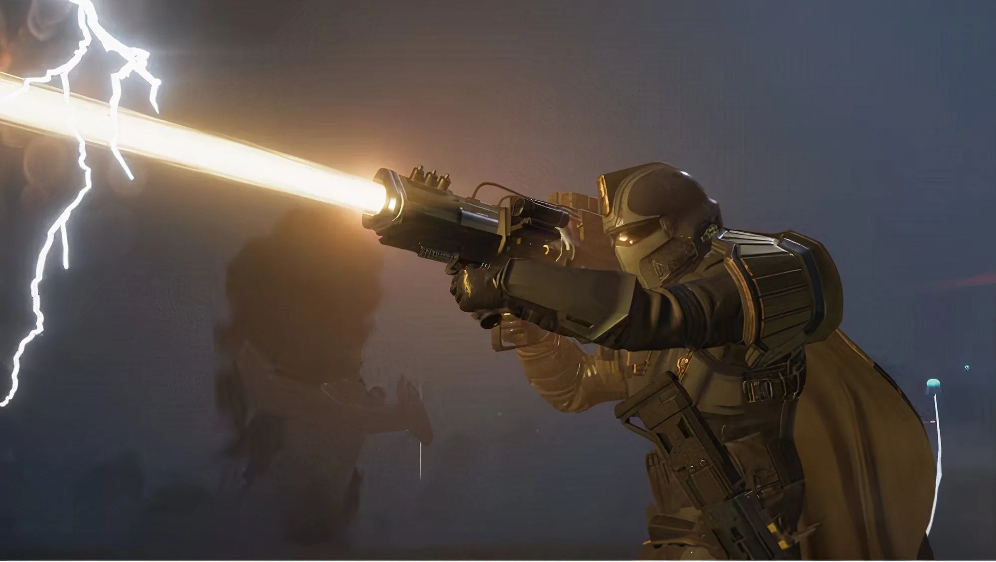 Một cảnh trong game Helldivers 2, khu vực The Gloom hoặc bối cảnh gợi ý về mối đe dọa mới tiềm ẩn