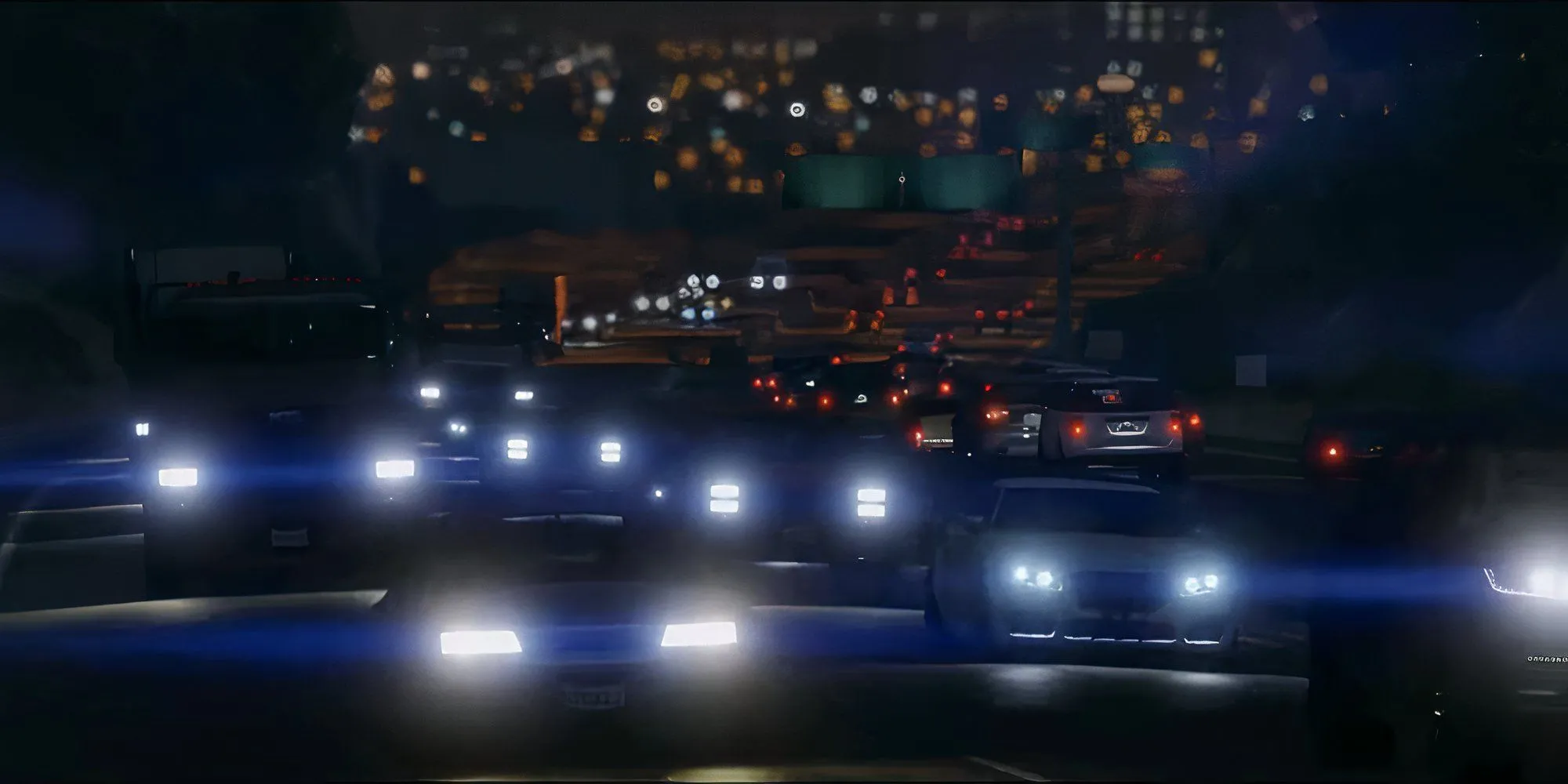 Một con đường cao tốc trong GTA 5
