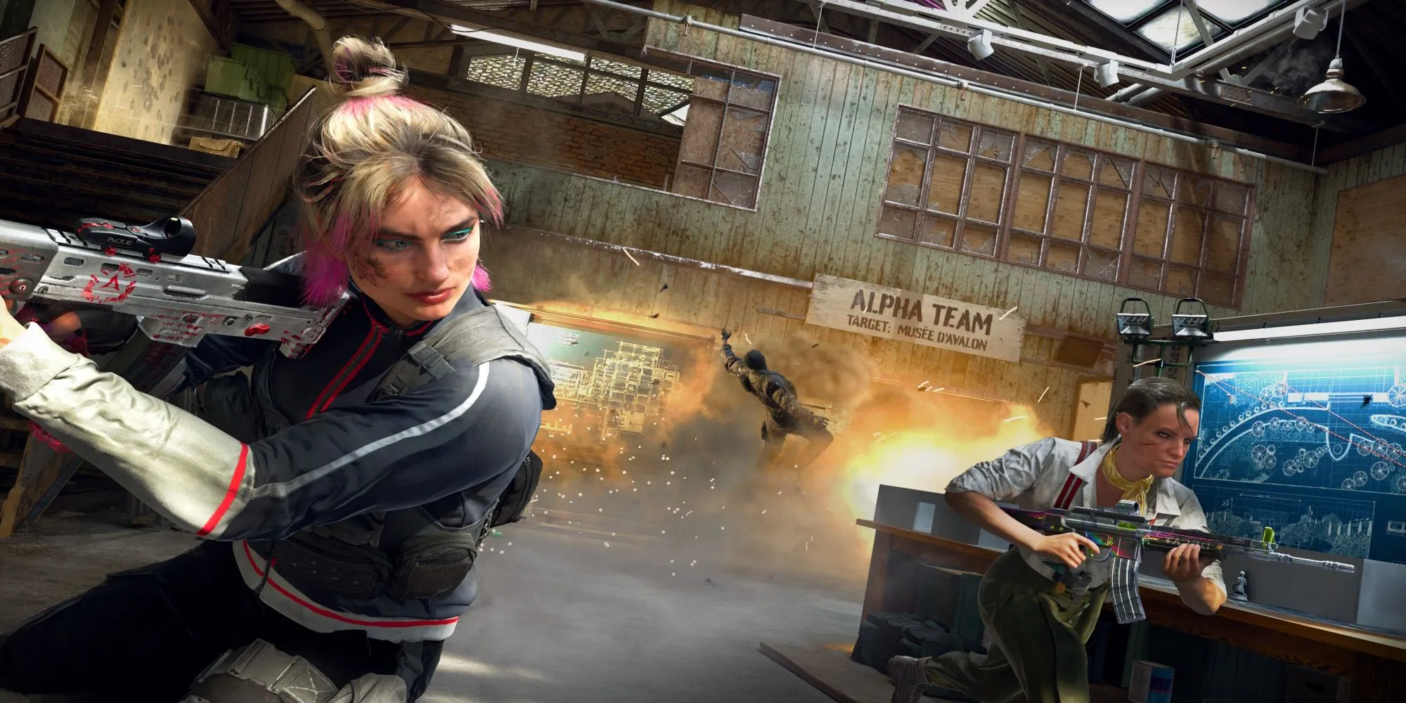 Nhân vật chính trong Call of Duty Black Ops 6 với bối cảnh chiến tranh lạnh