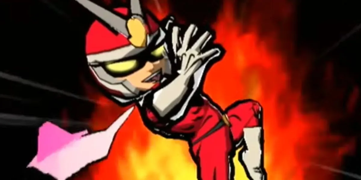 Nhân vật Joe biến hình thành Viewtiful Joe đầy màu sắc