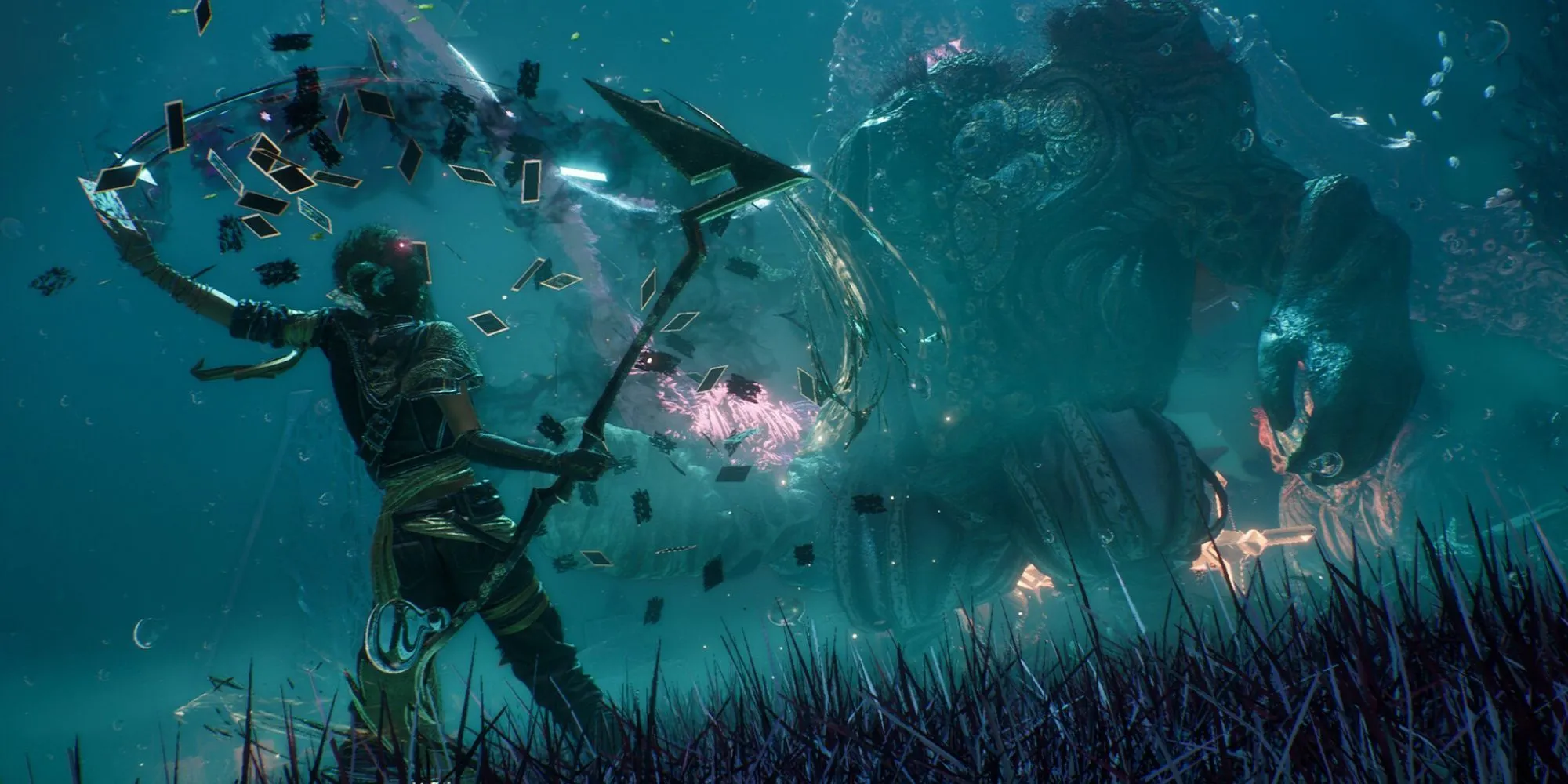 Game Mới PS5 & PS4 Tuần Này: Clair Obscur: Expedition 33 Dẫn Đầu 1 Nhân vật trong game Clair Obscur: Expedition 33 tung chiêu phép thuật đẹp mắt trong thế giới kỳ ảo