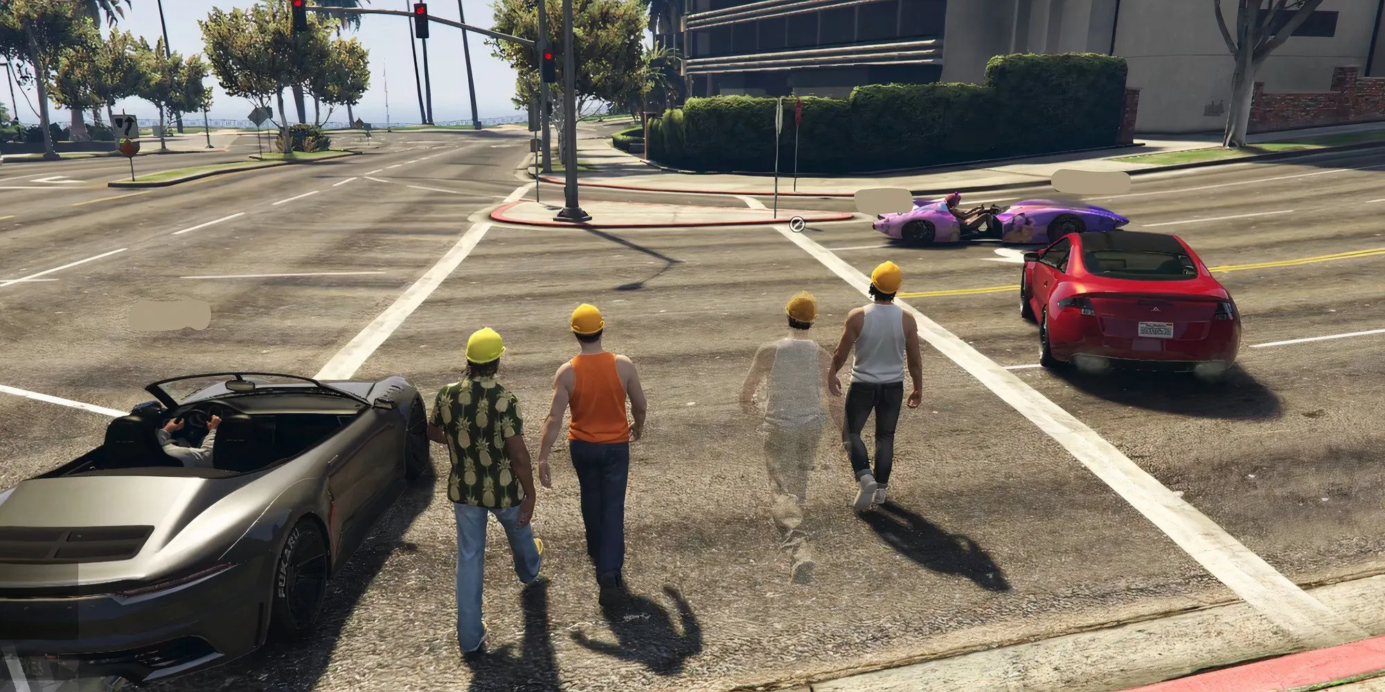 Những chiếc xe bảo vệ người biểu tình trong GTA V Online