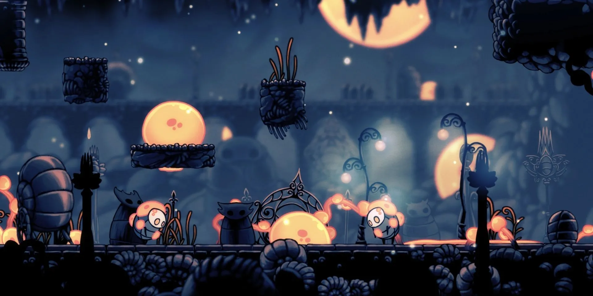 Nhung-con-bo-bi-nhiem-benh-va-mun-mu-trong-Hollow-Knight
