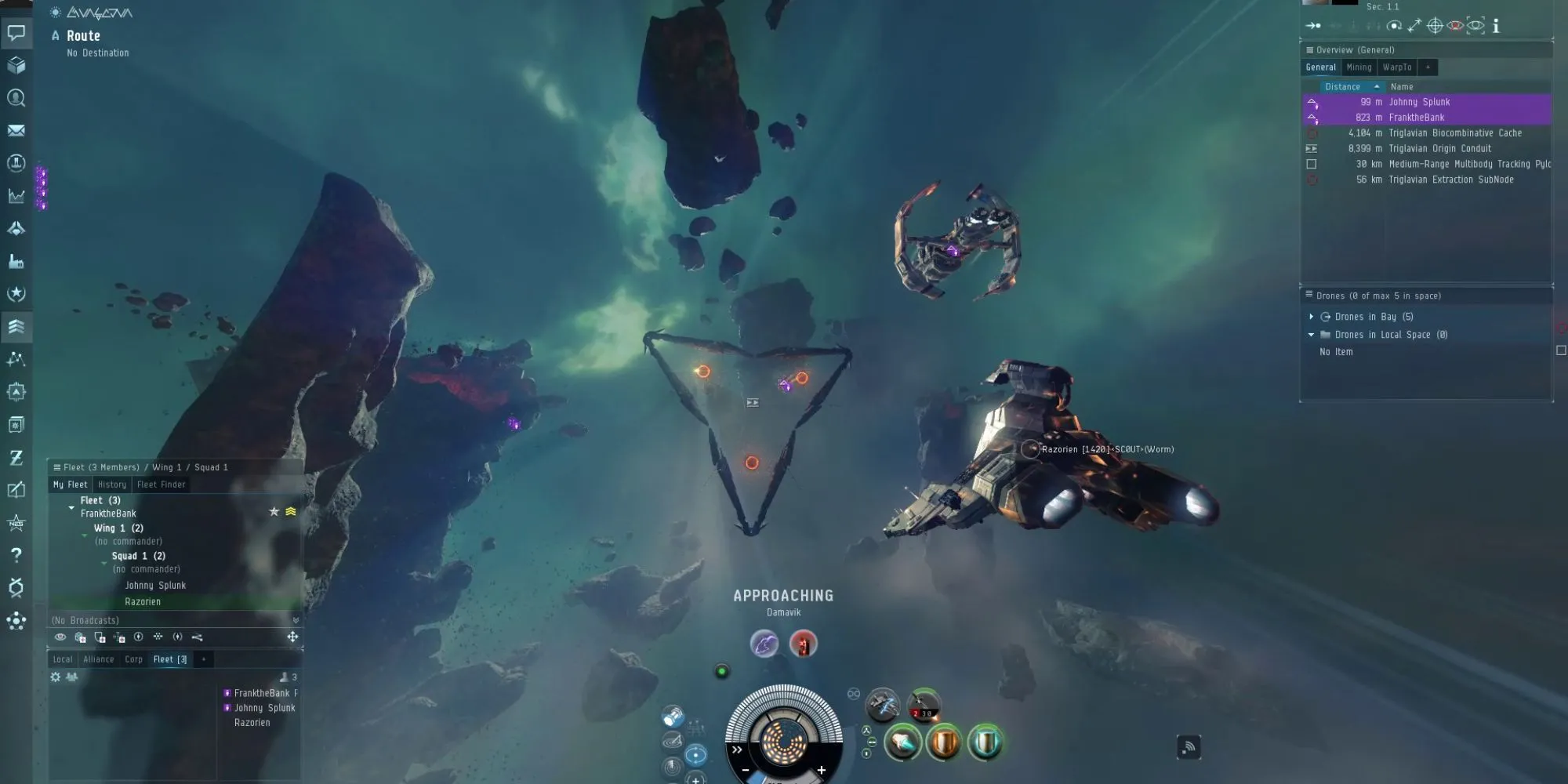 Phi thuyền không gian hùng vĩ du hành giữa vũ trụ bao la trong EVE Online