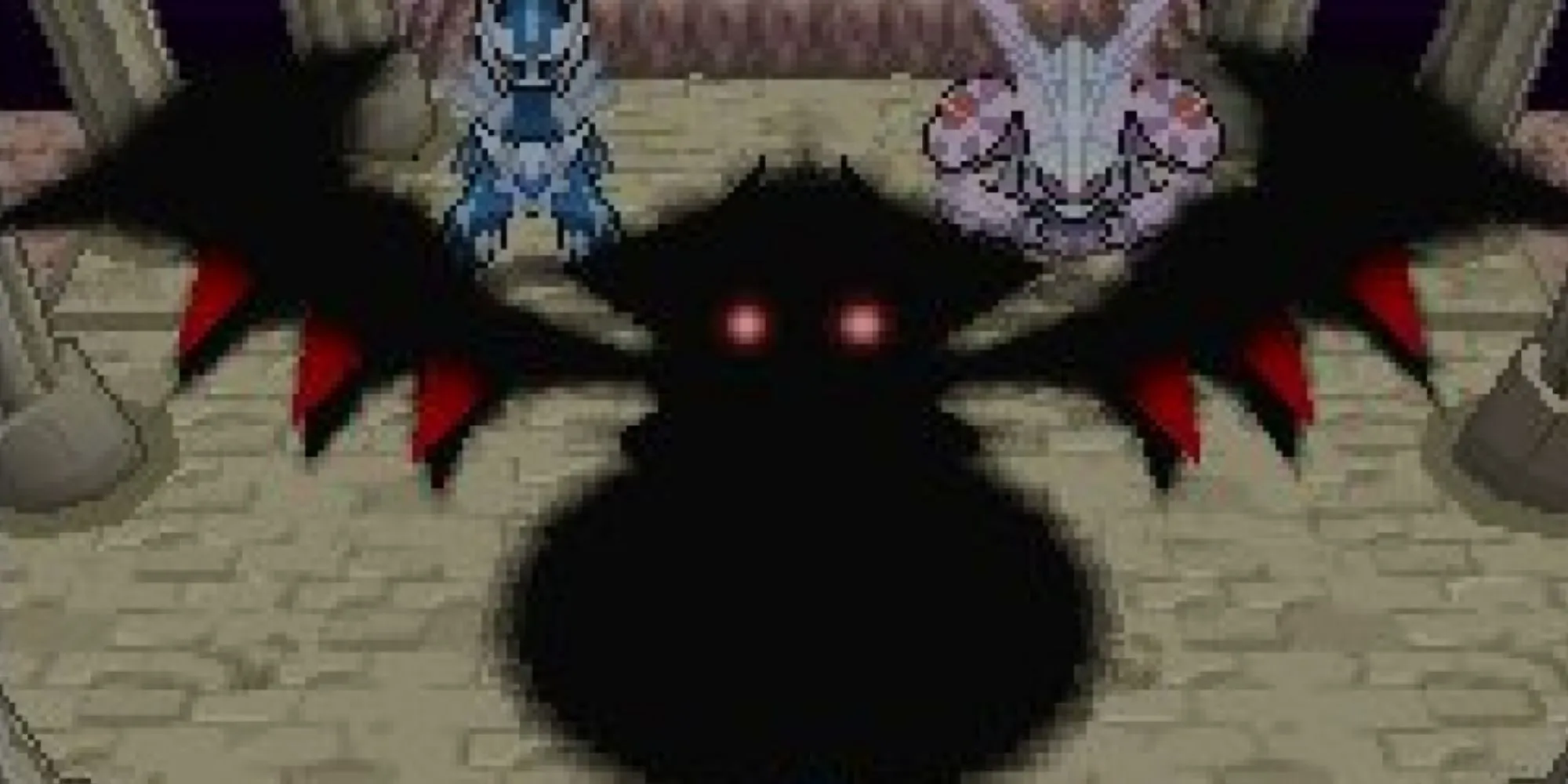 Pokemon huyền thoại Giratina xuất hiện tại Spear Pillar trong Pokémon Platinum