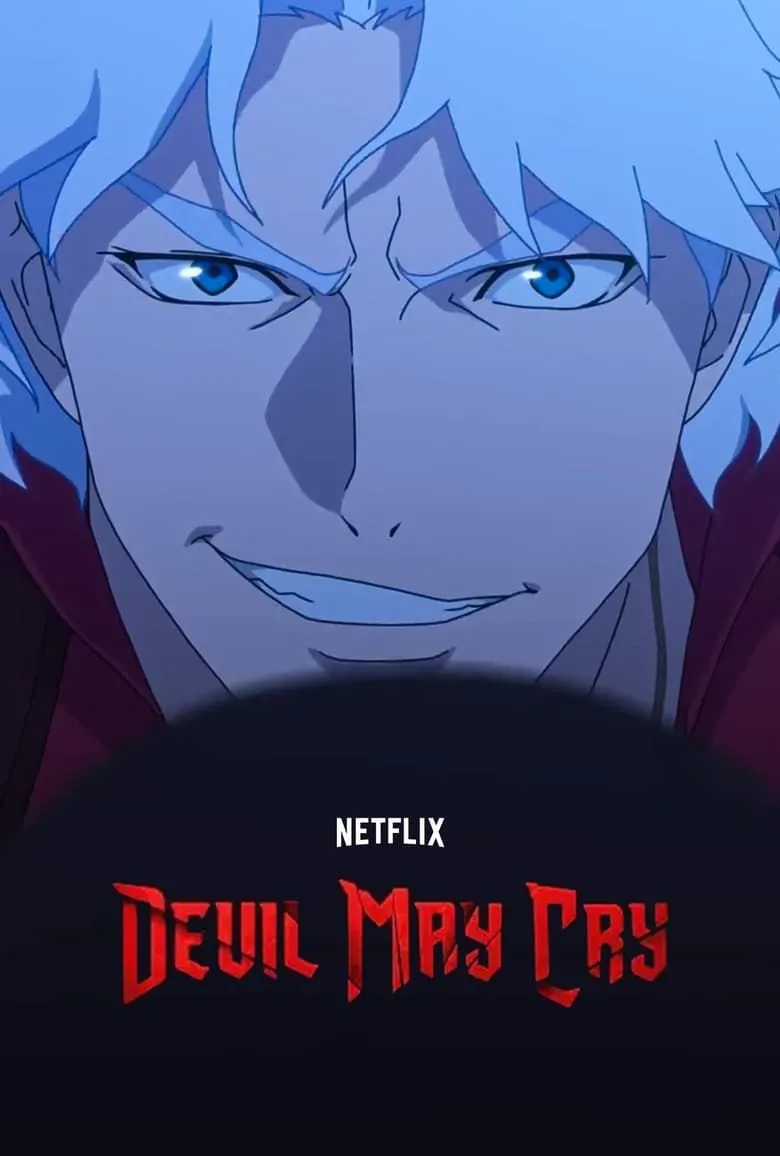 Poster chính thức quảng bá series phim Netflix Devil May Cry