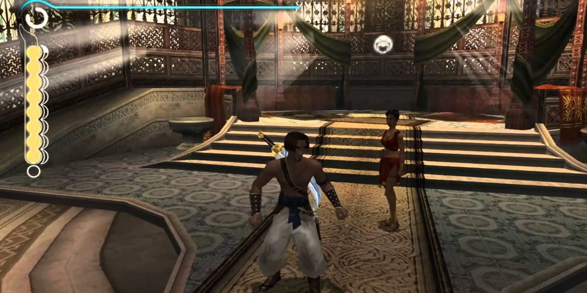 Prince of Persia: The Sands of Time, game phiêu lưu giải đố với cơ chế tua ngược thời gian đặc trưng trên PS2