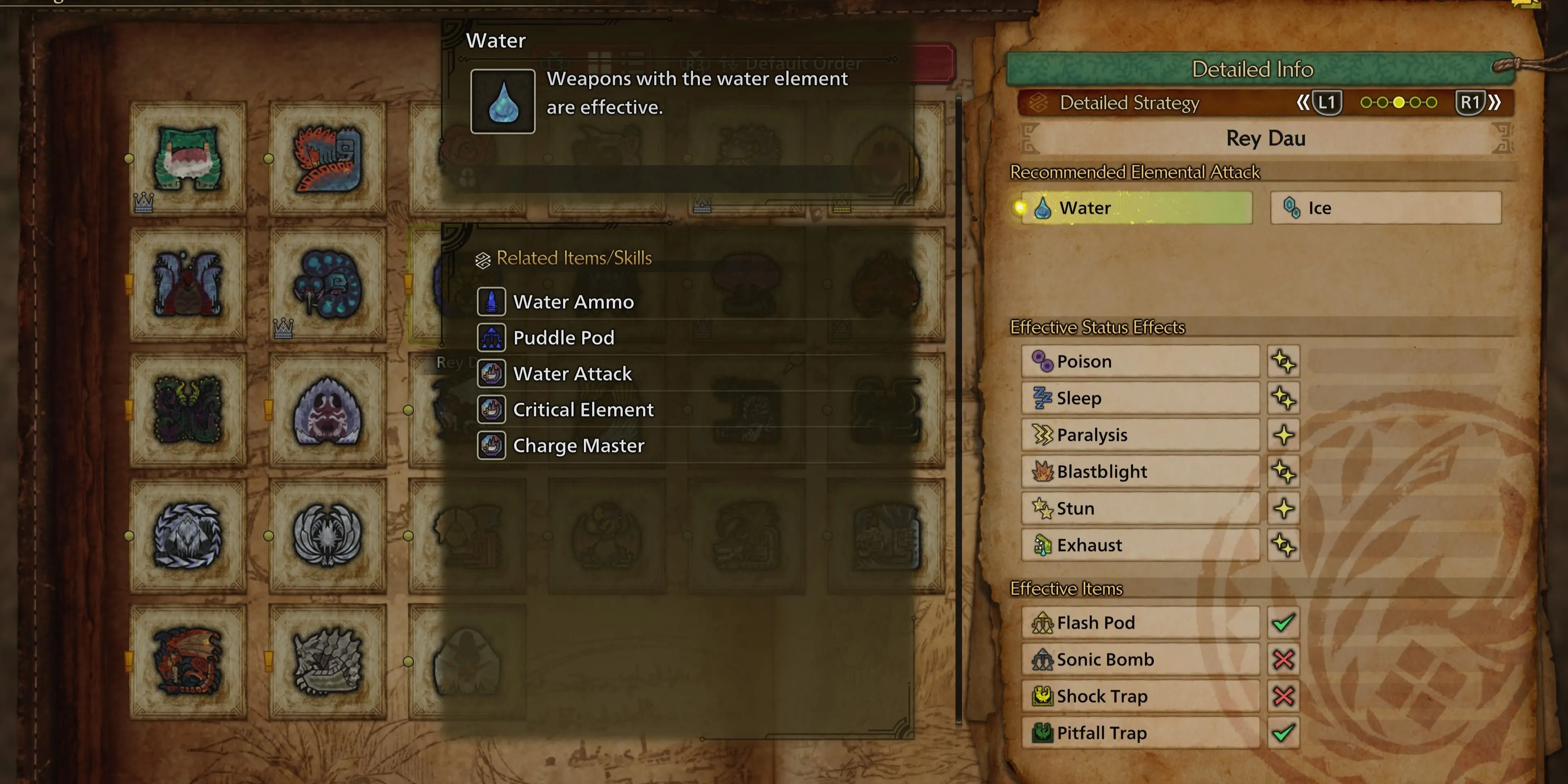 Rey Dau lộ điểm yếu ở đầu và cánh khi chiến đấu trong Monster Hunter Wilds