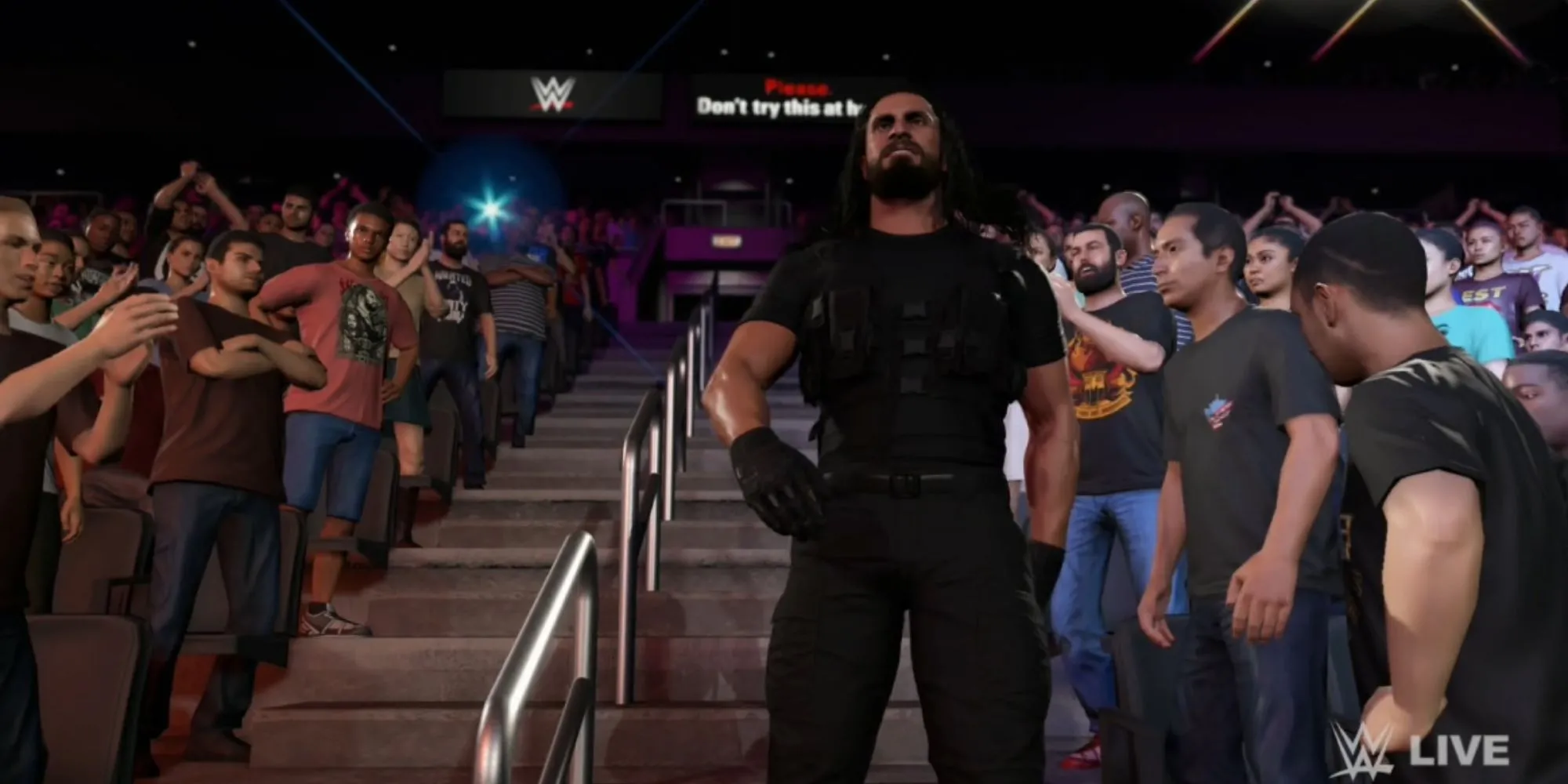 Seth Rollins trong màn ra mắt ấn tượng tại WWE 2K25
