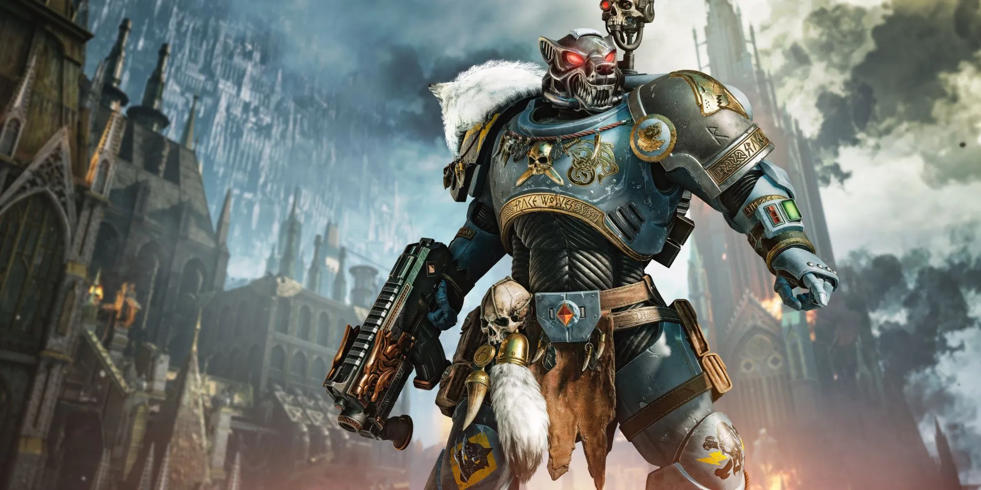 Skin Space Wolves Champion mới trong Space Marine 2 update