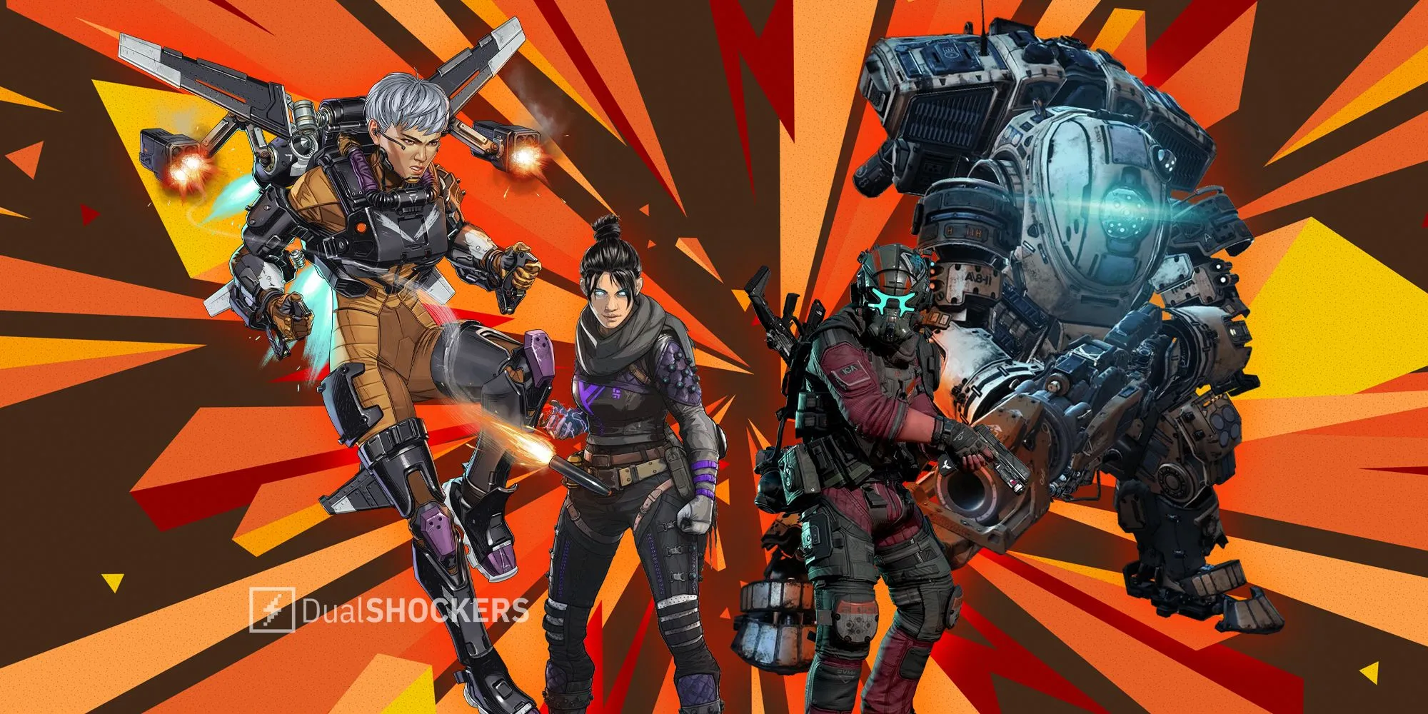 So sánh nhân vật Apex Legends và Titanfall 2 trong bối cảnh vũ trụ game chung