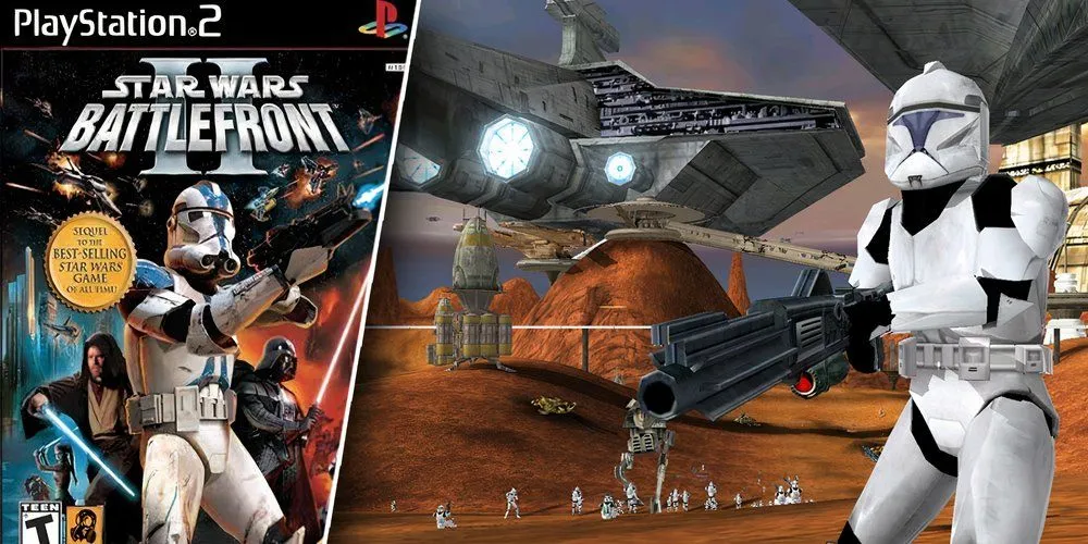 Star Wars Battlefront 2 trên PlayStation 2 - Một trong những game PS2 trường tồn với thời gian