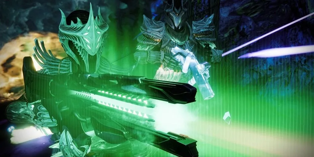 Súng Exotic Trace Rifle The Navigator có thể rơi từ dungeon Ghosts of the Deep