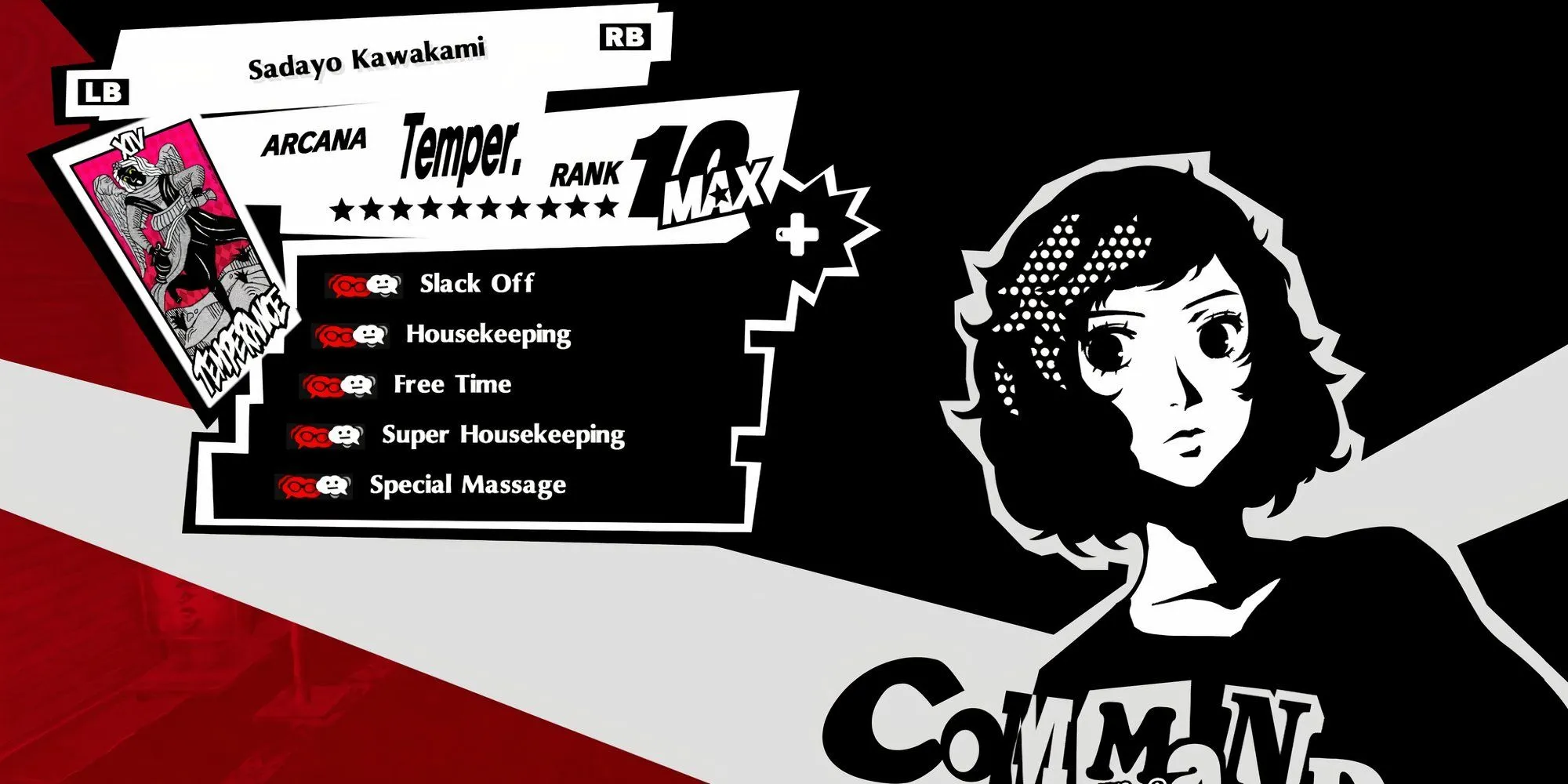 Tất cả các lợi ích Confidant của Sadayo Kawakami trong Persona 5 Royal
