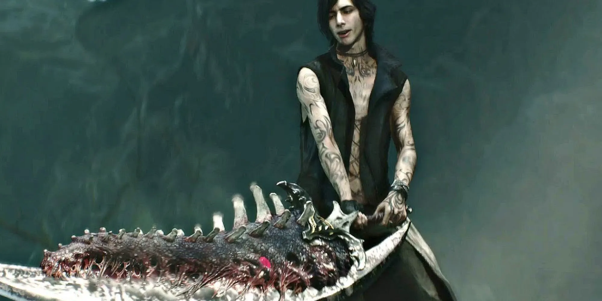 Thanh Quỷ Kiếm Sparda huyền thoại được Dante sử dụng trong Devil May Cry 5