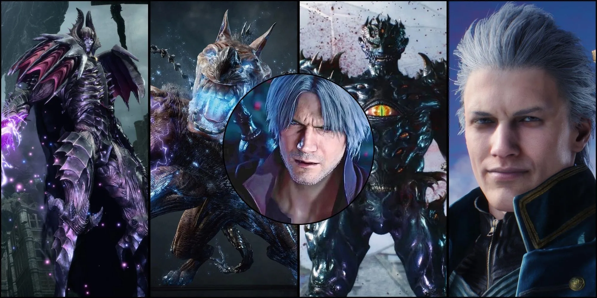 Tổng hợp các boss nổi bật trong game Devil May Cry, minh họa cho bài viết xếp hạng boss