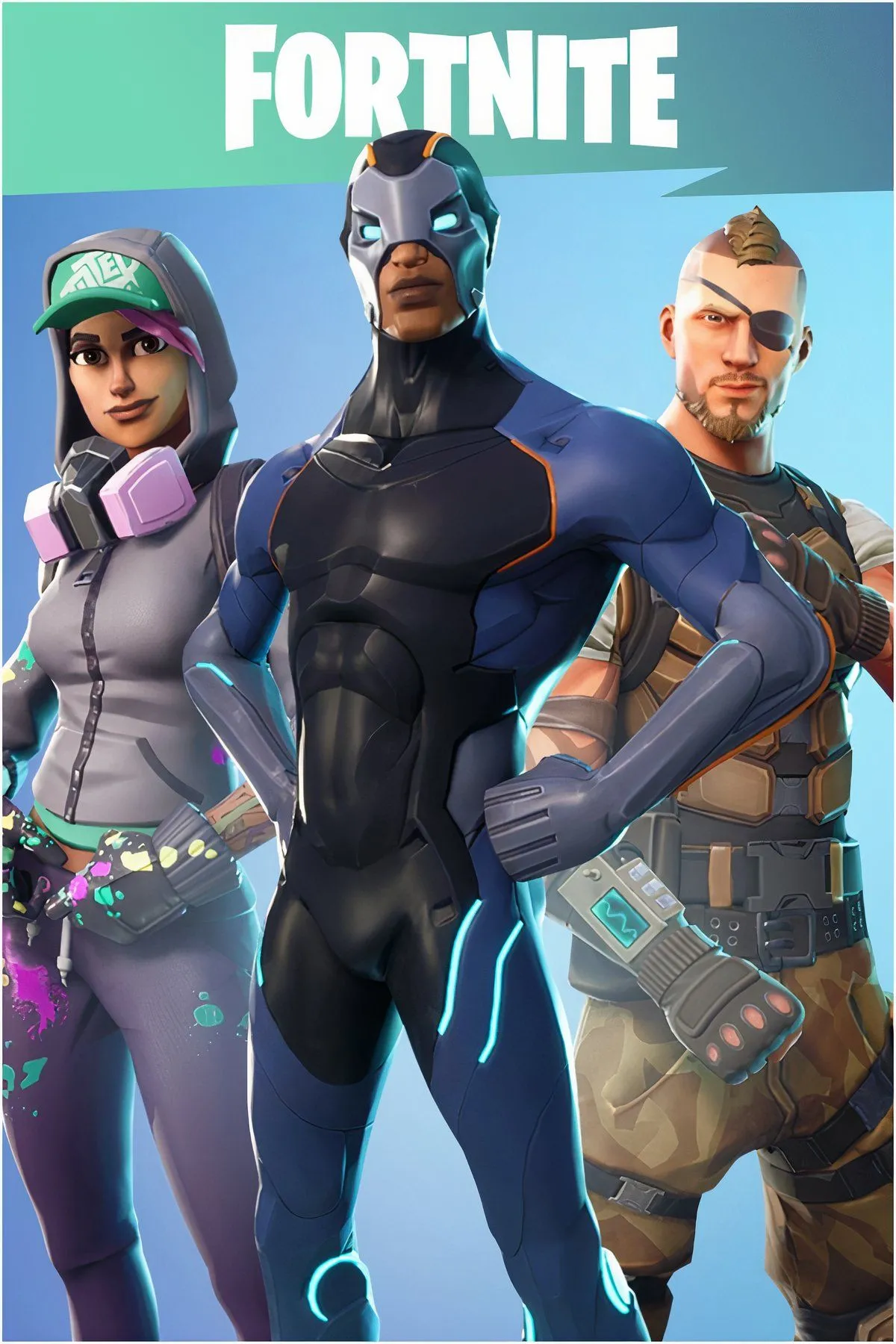 Tổng hợp hình ảnh từ game Fortnite, kỷ niệm sự trở lại của game trên iOS sau vụ kiện với Apple.