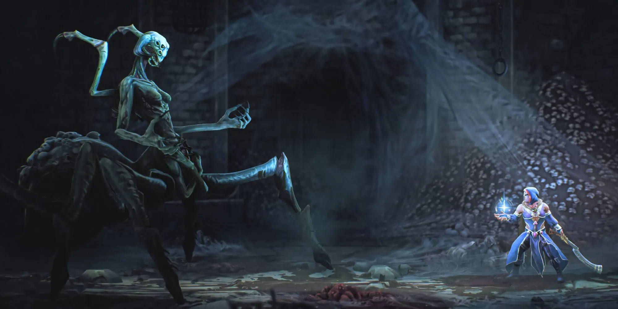 Trận chiến đấu trùm hoành tráng trong Mandragora Whispers of the Witch Tree