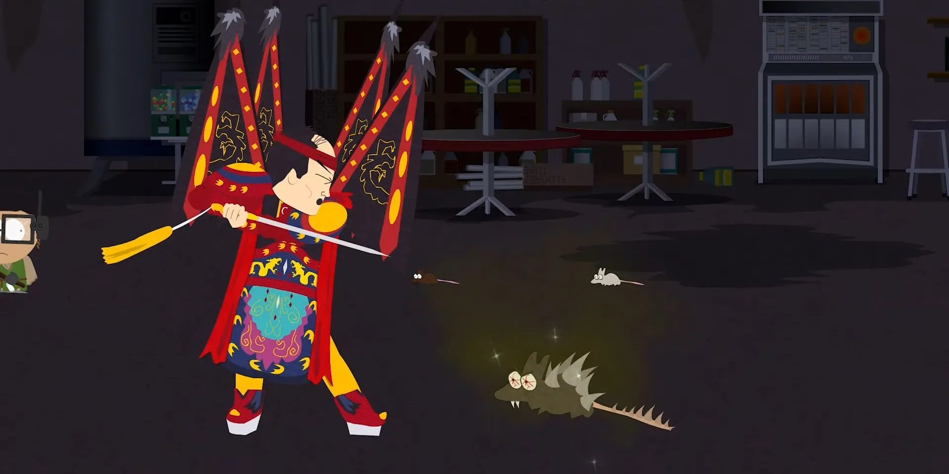 Triệu hồi Mr. Kim trong South Park: The Stick of Truth