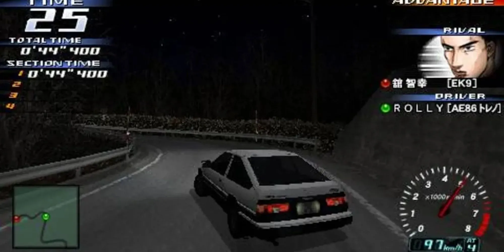Xe AE86 huyền thoại drift trên đèo trong Initial D Street Stage