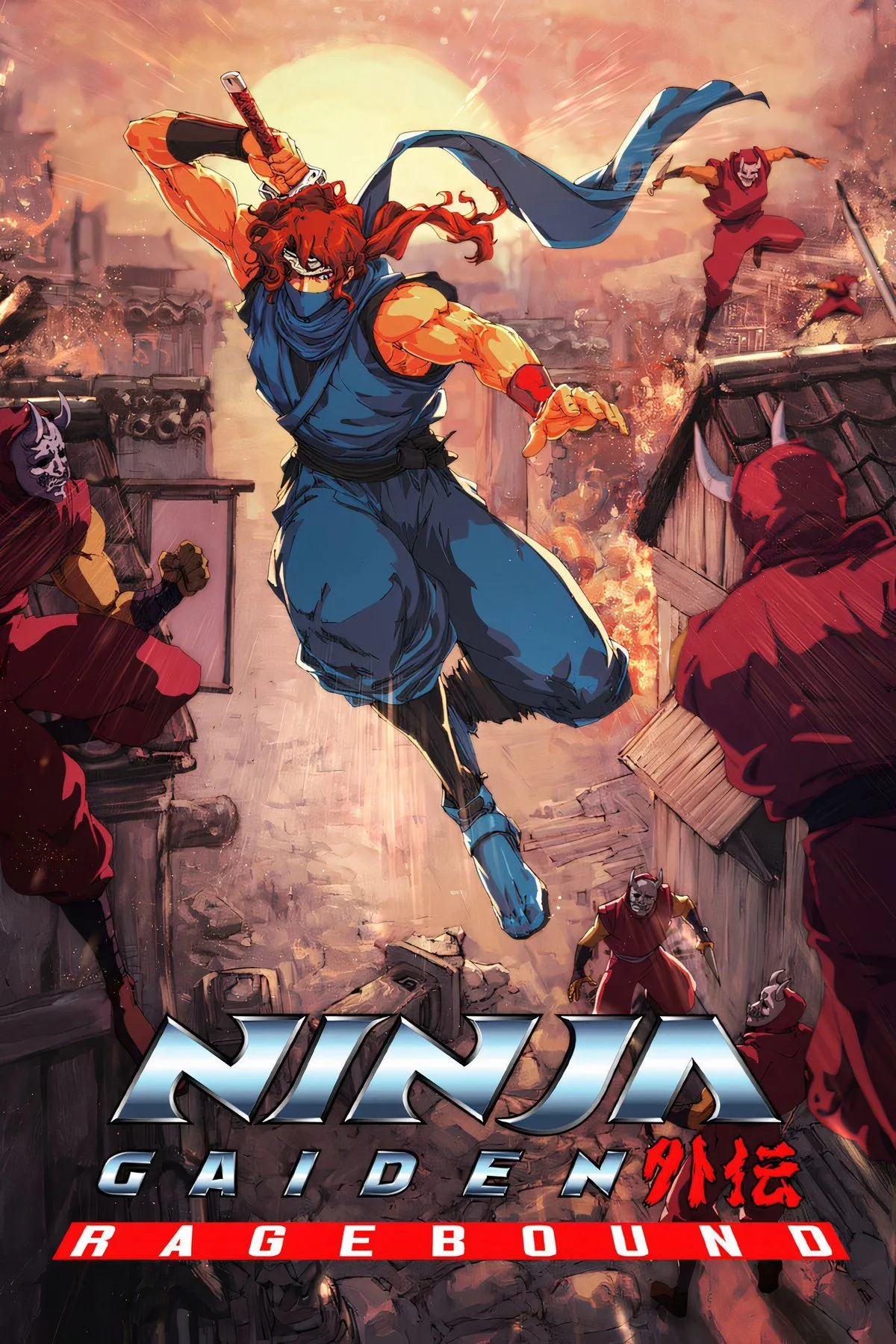 Ảnh bìa game hành động đi cảnh Ninja Gaiden: Ragebound