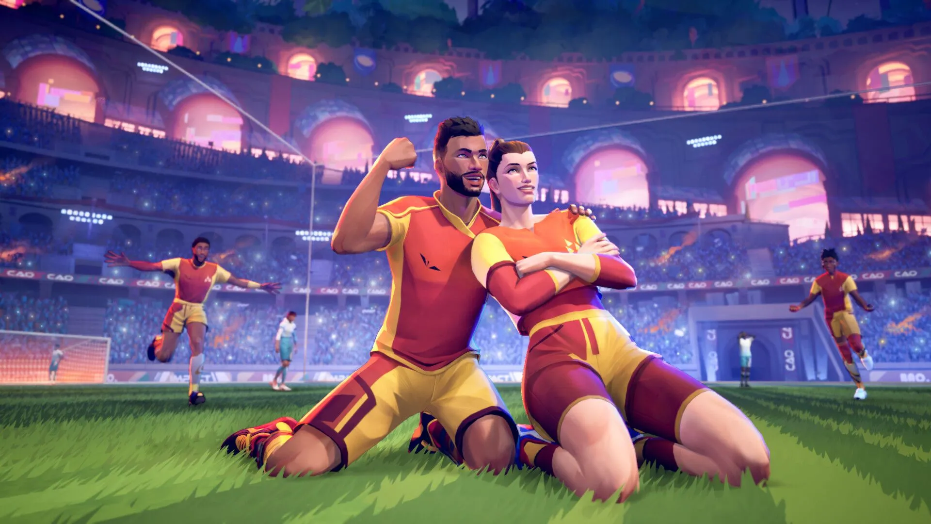Các nhân vật thi đấu trong Rematch