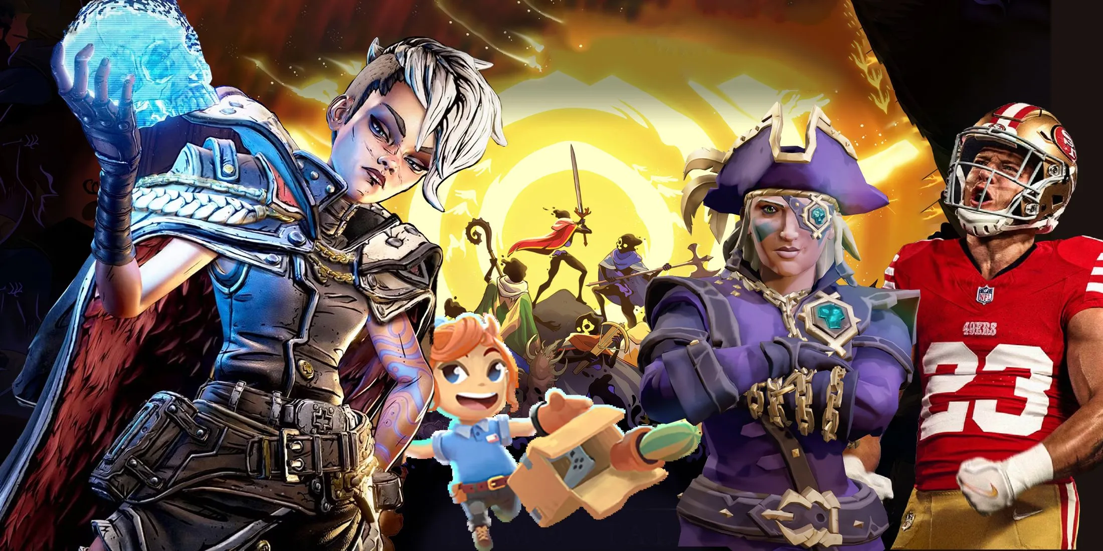 Hình ảnh minh họa các tựa game phổ biến trên Xbox Game Pass