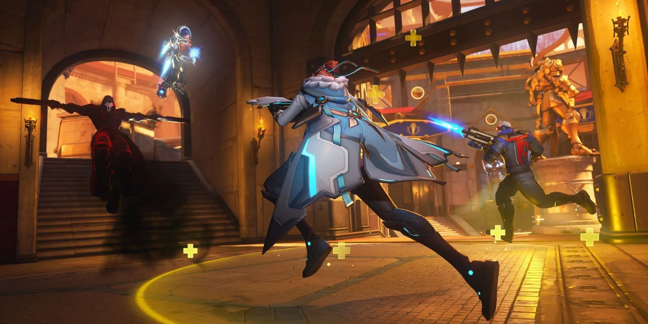 Lộ trình phát triển chế độ Stadium trong Overwatch 2, hé lộ các tướng và bản đồ tương lai