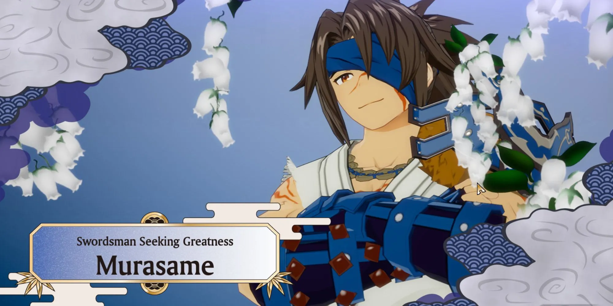 Nhân vật Murasame từ Rune Factory: Guardians of Azuma.