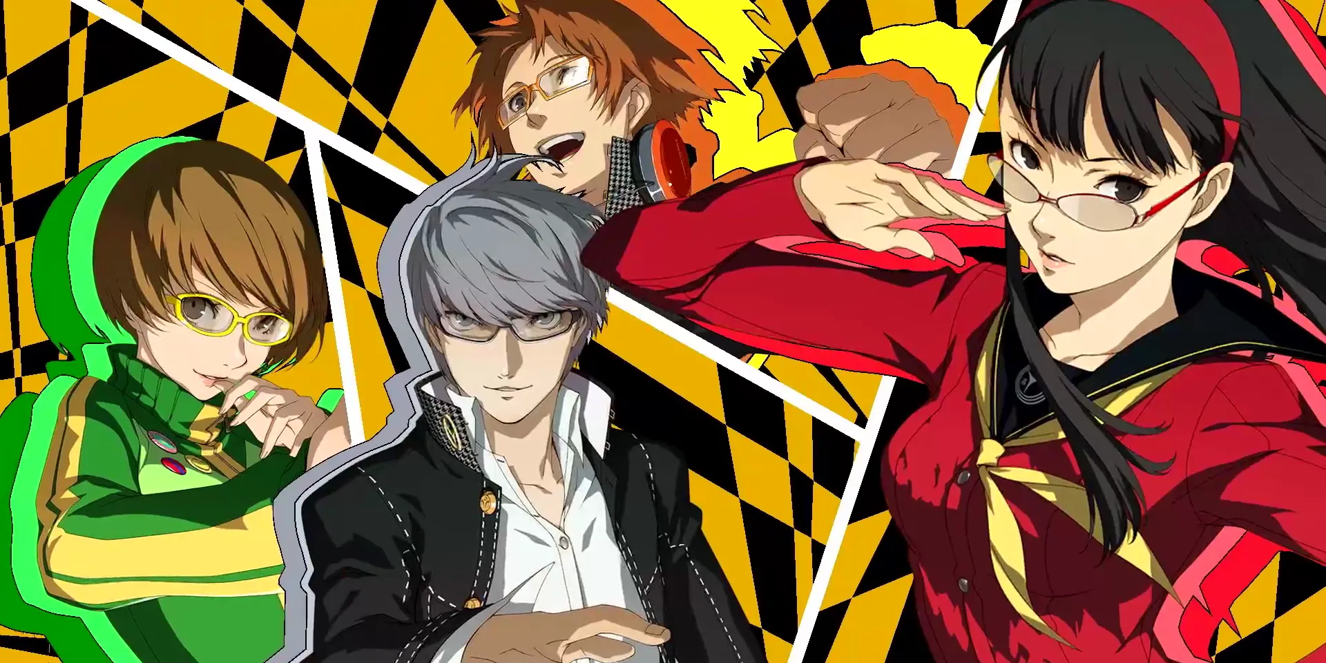 Screenshot Persona 4 Golden mô tả khu vực thị trấn Inaba