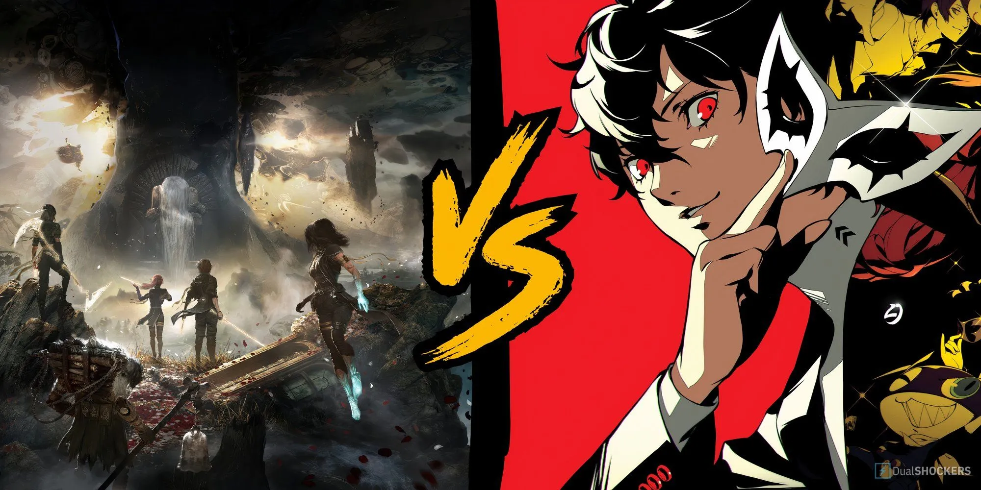 So sánh đồ họa và phong cách giữa Clair Obscur Expedition 33 và Persona 5 Royal.