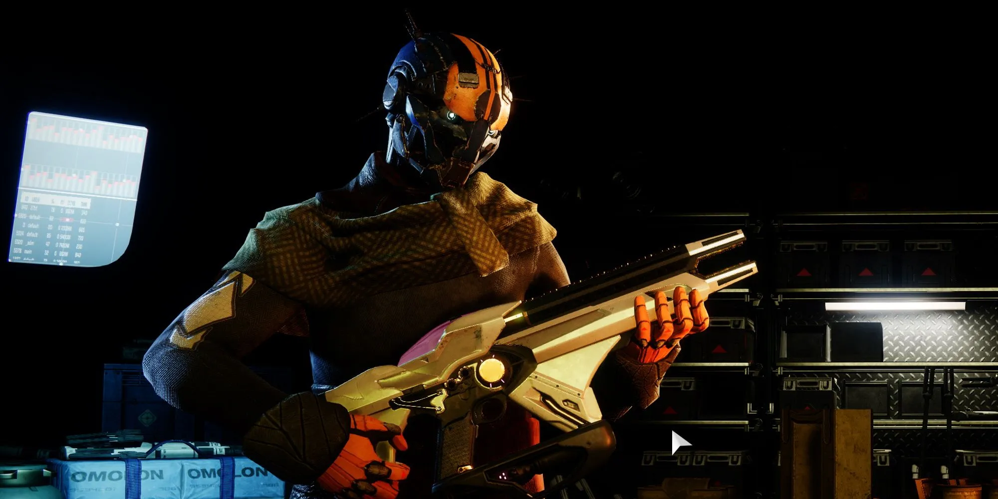Banshee-44, người bán vũ khí Gunsmith huyền thoại, trong Destiny 2 cùng khẩu súng Telesto gây tranh cãi