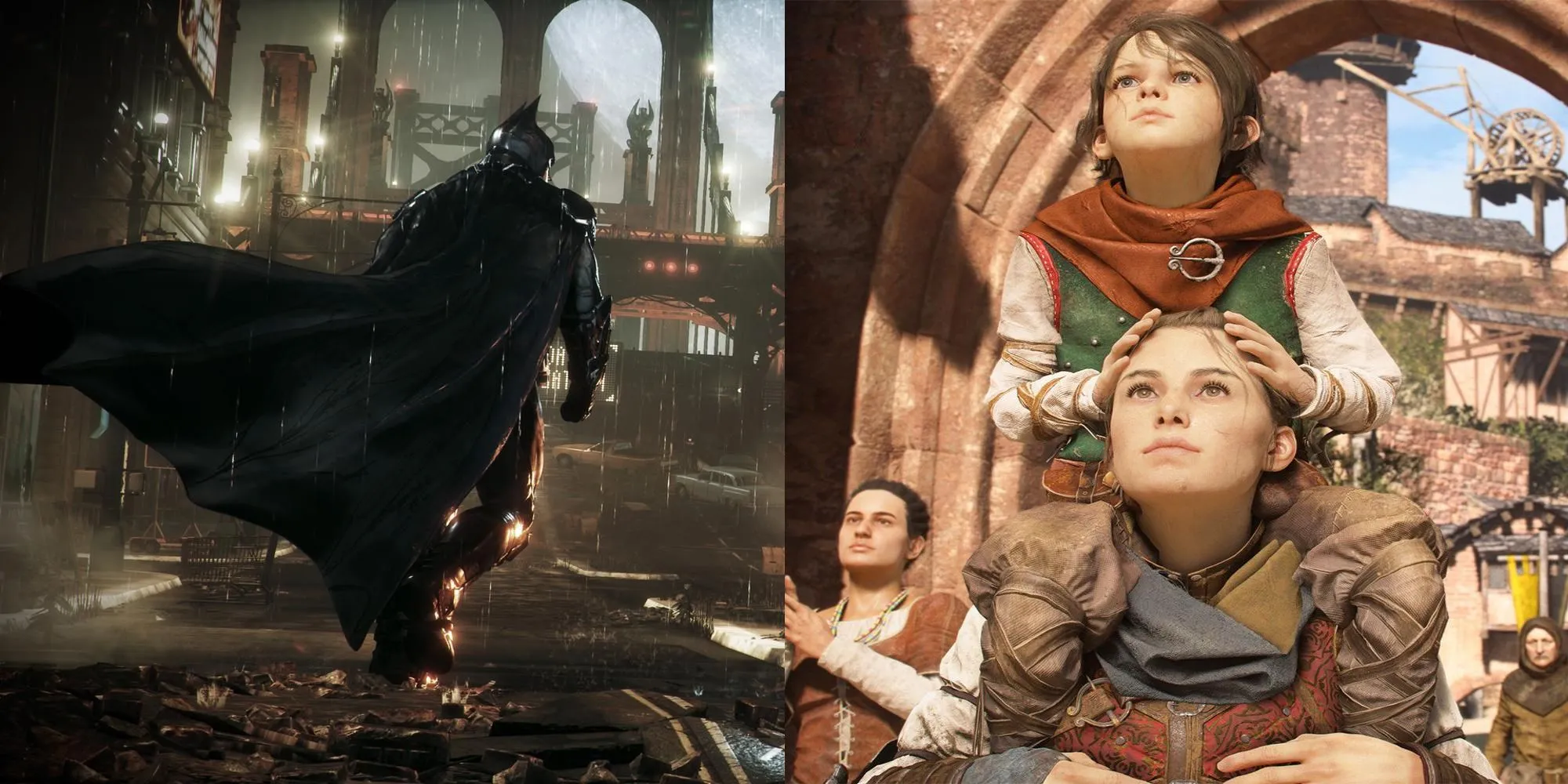 Batman Arkham Knight và A Plague Tale Requiem, hai trong số những tựa game chơi đơn hay nhất trên Xbox Game Pass