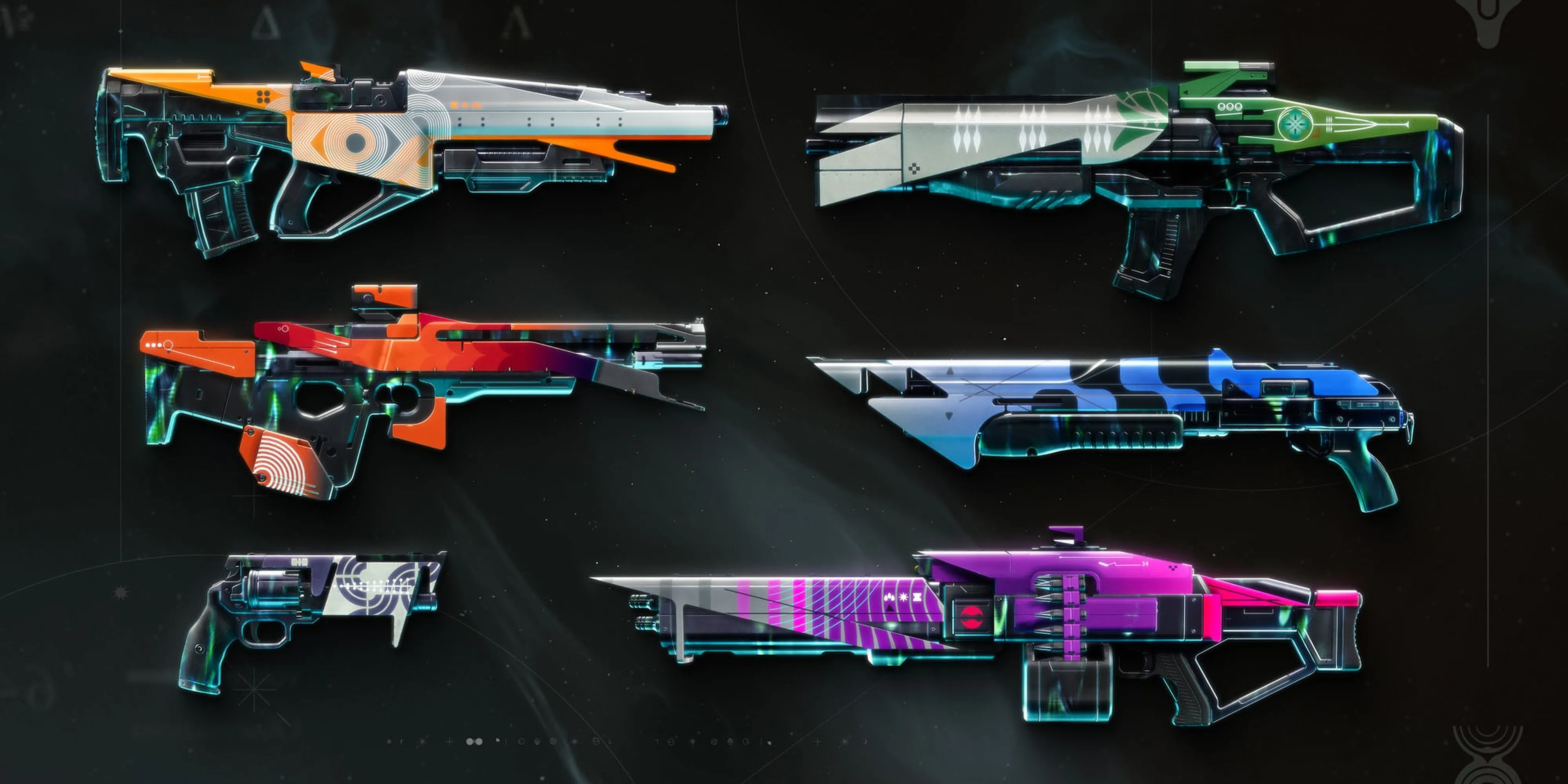 Bộ sưu tập vũ khí mới từ bản mở rộng Edge of Fate trong Destiny 2.
