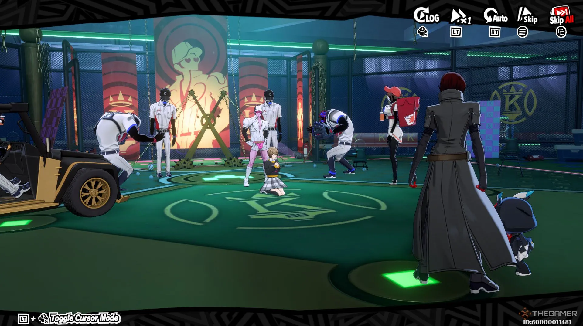Closer bị giam cầm trong Palace của Subway Slammer trong Persona 5 The Phantom X.