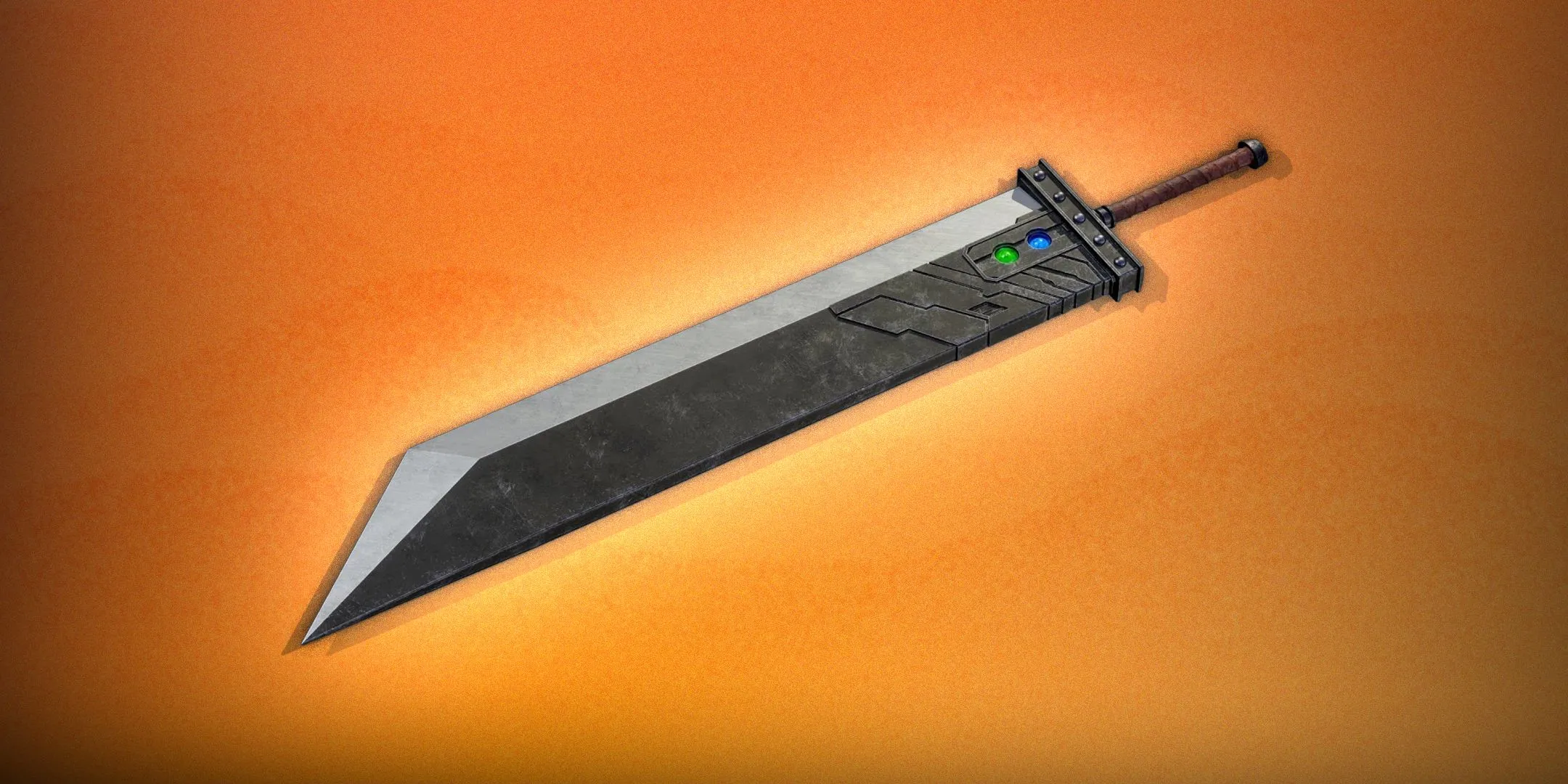 Đại kiếm Buster Sword khổng lồ của Cloud Strife trong Final Fantasy 7