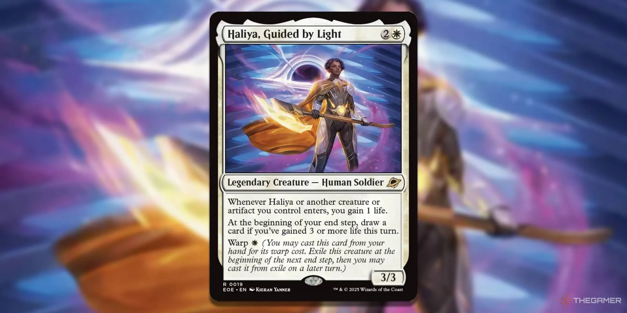 Haliya, Guided by Light - Commander trắng thuần hút máu và tương tác hiện vật