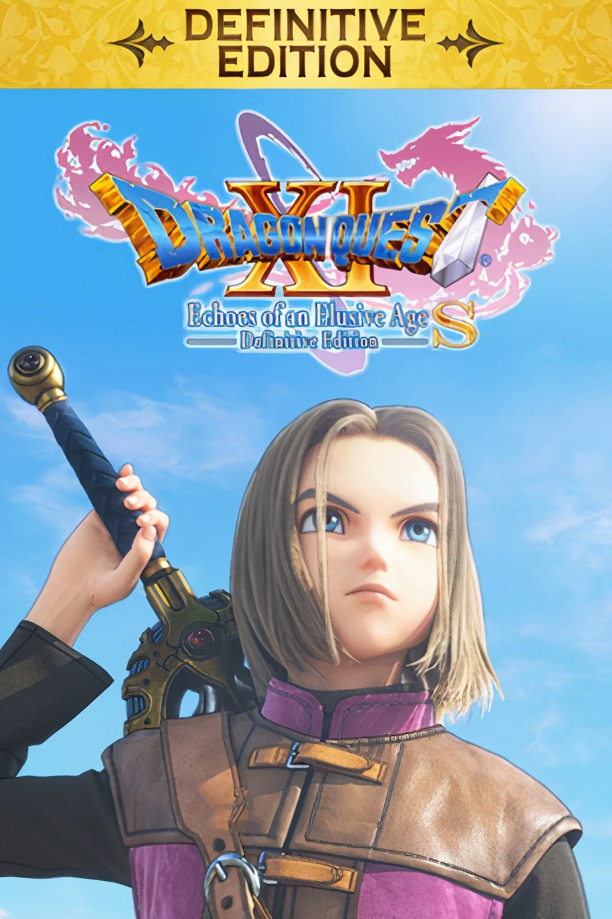 Hình ảnh của nhân vật Rab trong game Dragon Quest XI S, với vẻ ngoài của một ông lão.