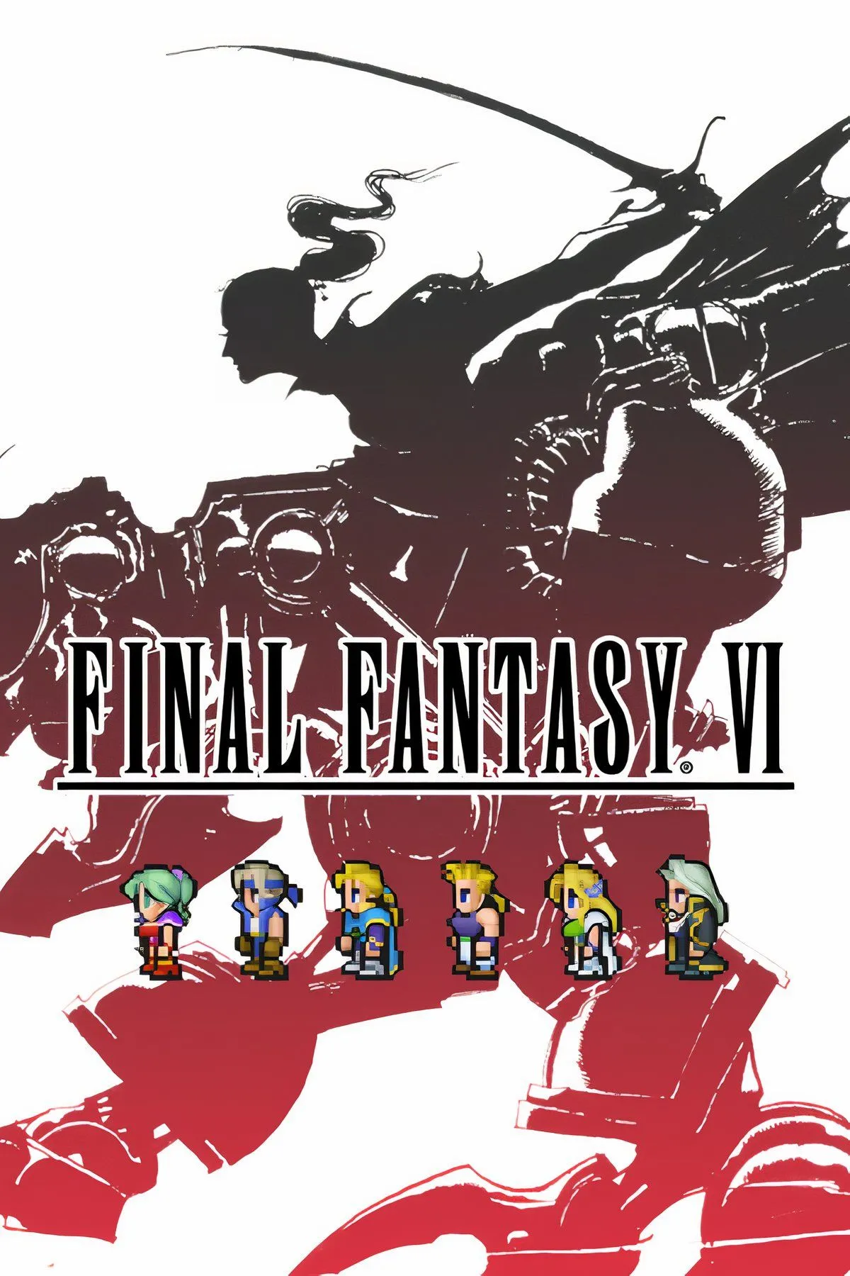 Hình ảnh của nhân vật Strago trong game Final Fantasy VI, với bộ râu dài và vẻ ngoài của một pháp sư.