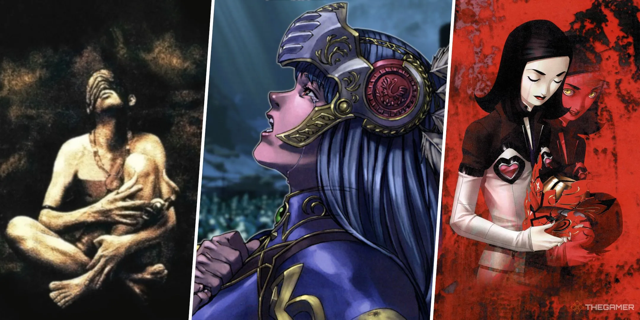 Hình ảnh tổng hợp các tựa game JRPG cổ điển: Persona 2 Eternal Punishment, Shadow Tower và Valkyrie Profile, minh họa cho sự đa dạng của dòng game.