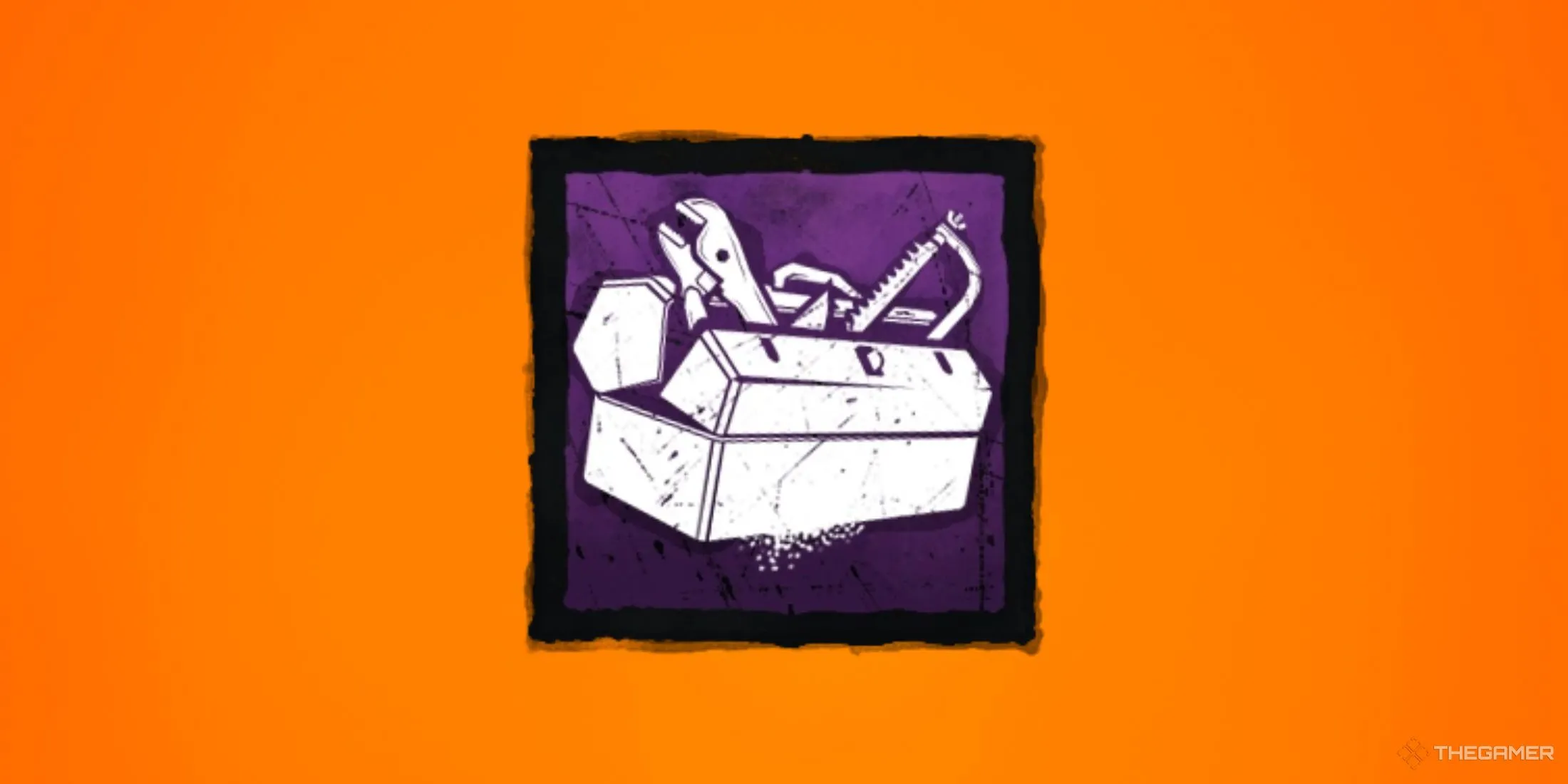 Hộp đồ Alex's Toolbox trong Dead by Daylight với tông màu cam