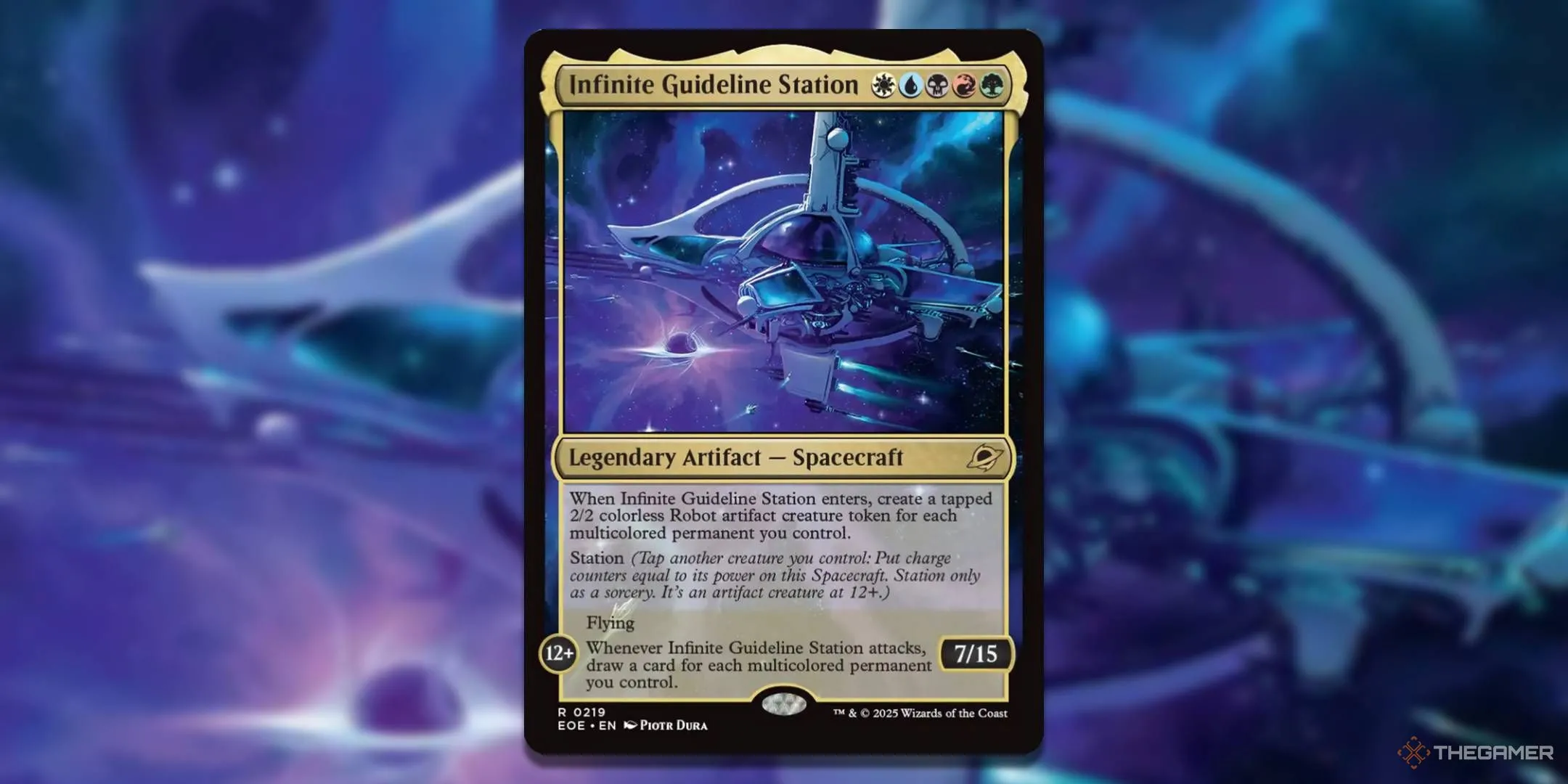 Infinite Guideline Station - Commander 5 màu mạnh mẽ của Edge of Eternities