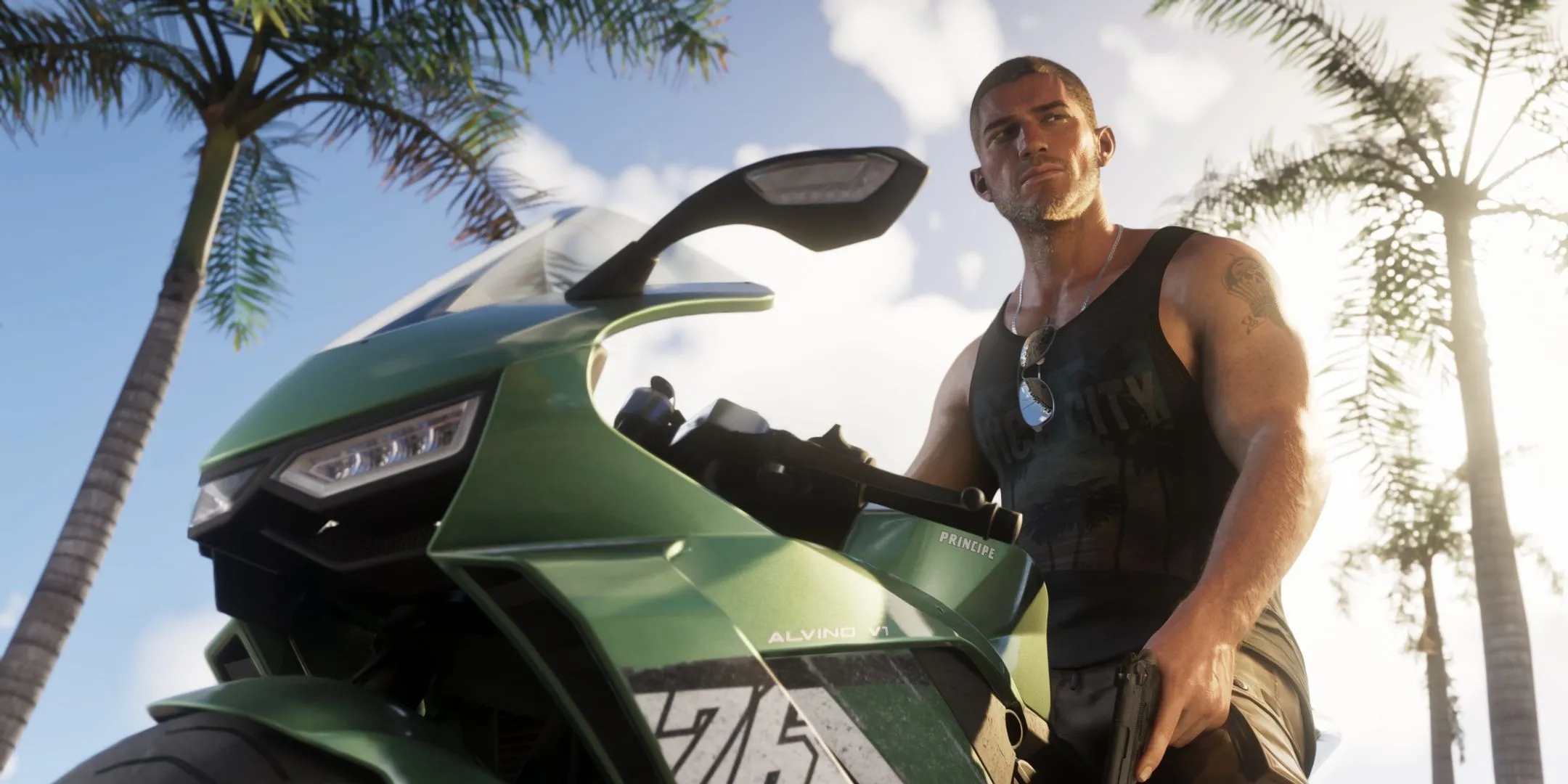Jason Duval lái xe mô tô trong Grand Theft Auto 6, biểu tượng của sự tự do trong thế giới game.