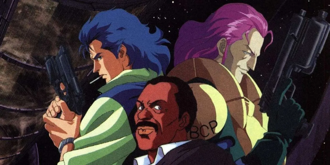 Jonathan Ingram, Tony Redwood và Ed Brown trong Policenauts