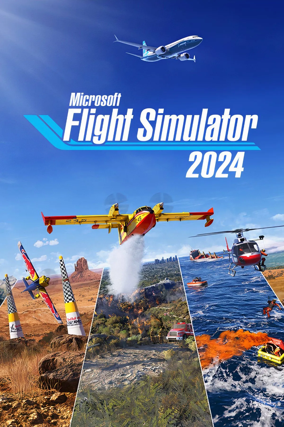 Khung cảnh thành phố New York được tái hiện chi tiết trong Microsoft Flight Simulator, nhìn từ góc độ mặt đất.