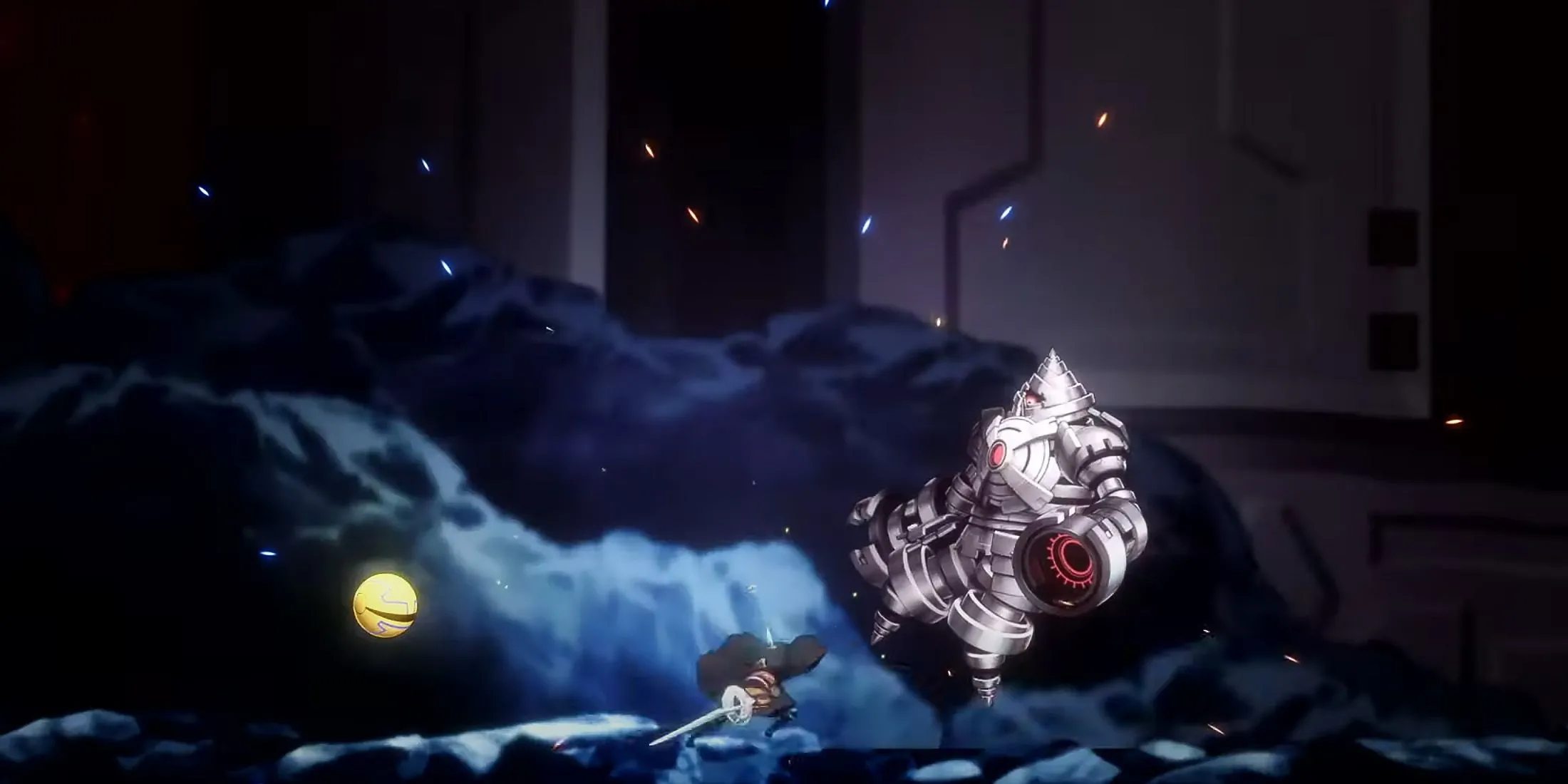 Khung cảnh thế giới tối tăm, rùng rợn trong tựa game Shadow Labyrinth
