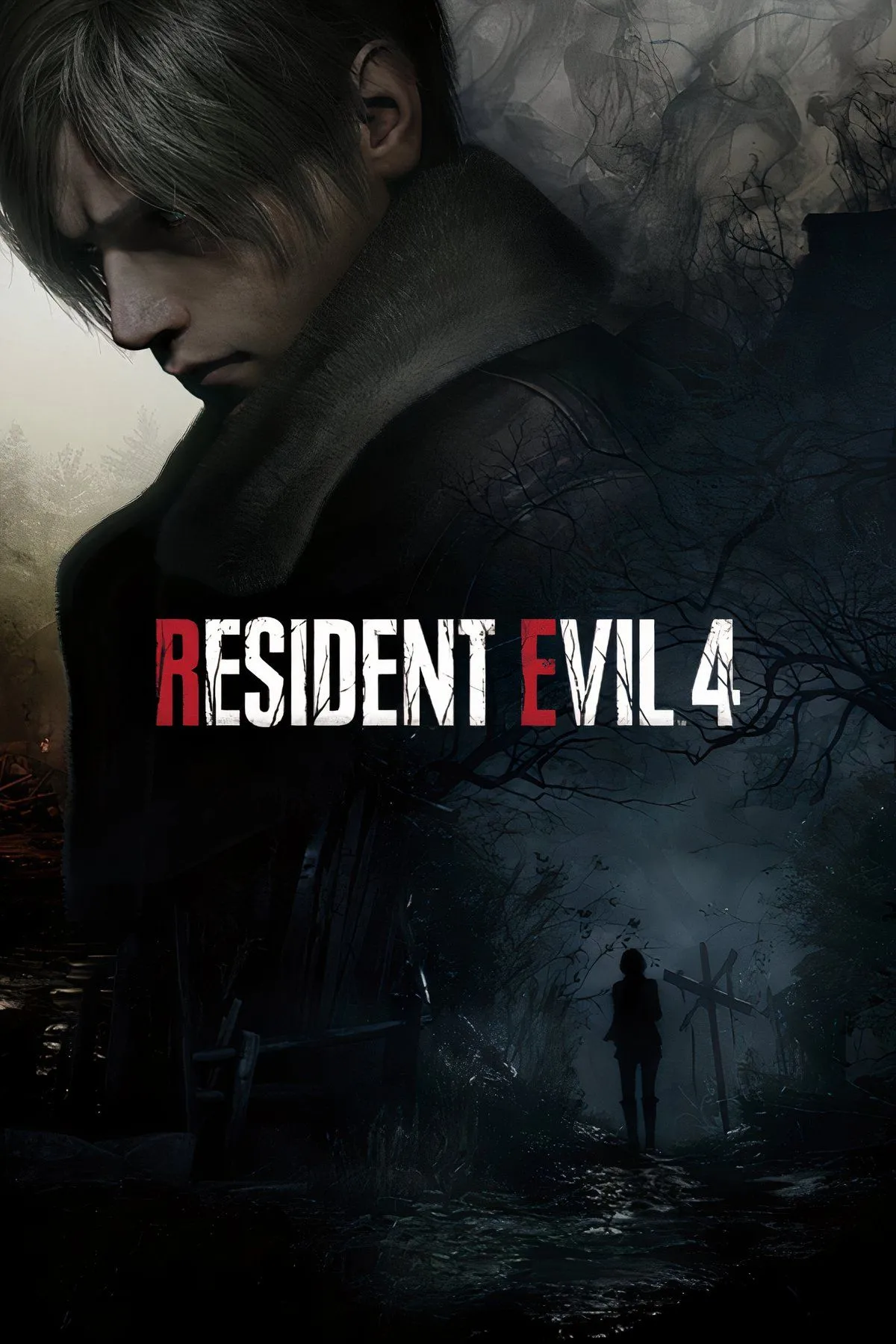 Leon Kennedy và Ashley Graham trong Resident Evil 4 Remake (2023), minh họa không khí kinh dị được tăng cường và những thay đổi lore game.